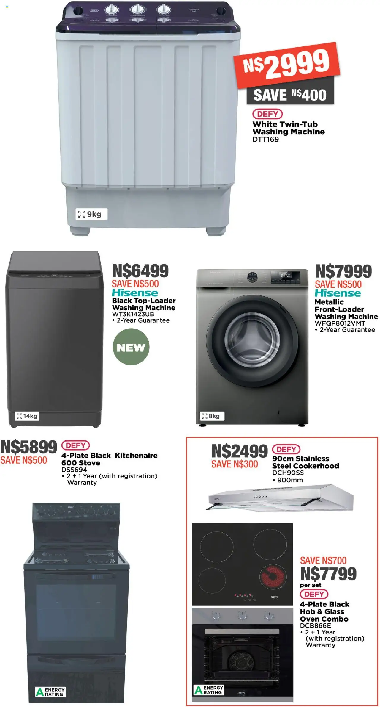 New House and Home catalogue – valid from 06.10.2025 | Page: 3 | Products: Washing machine, Oven, Hob, Stove
