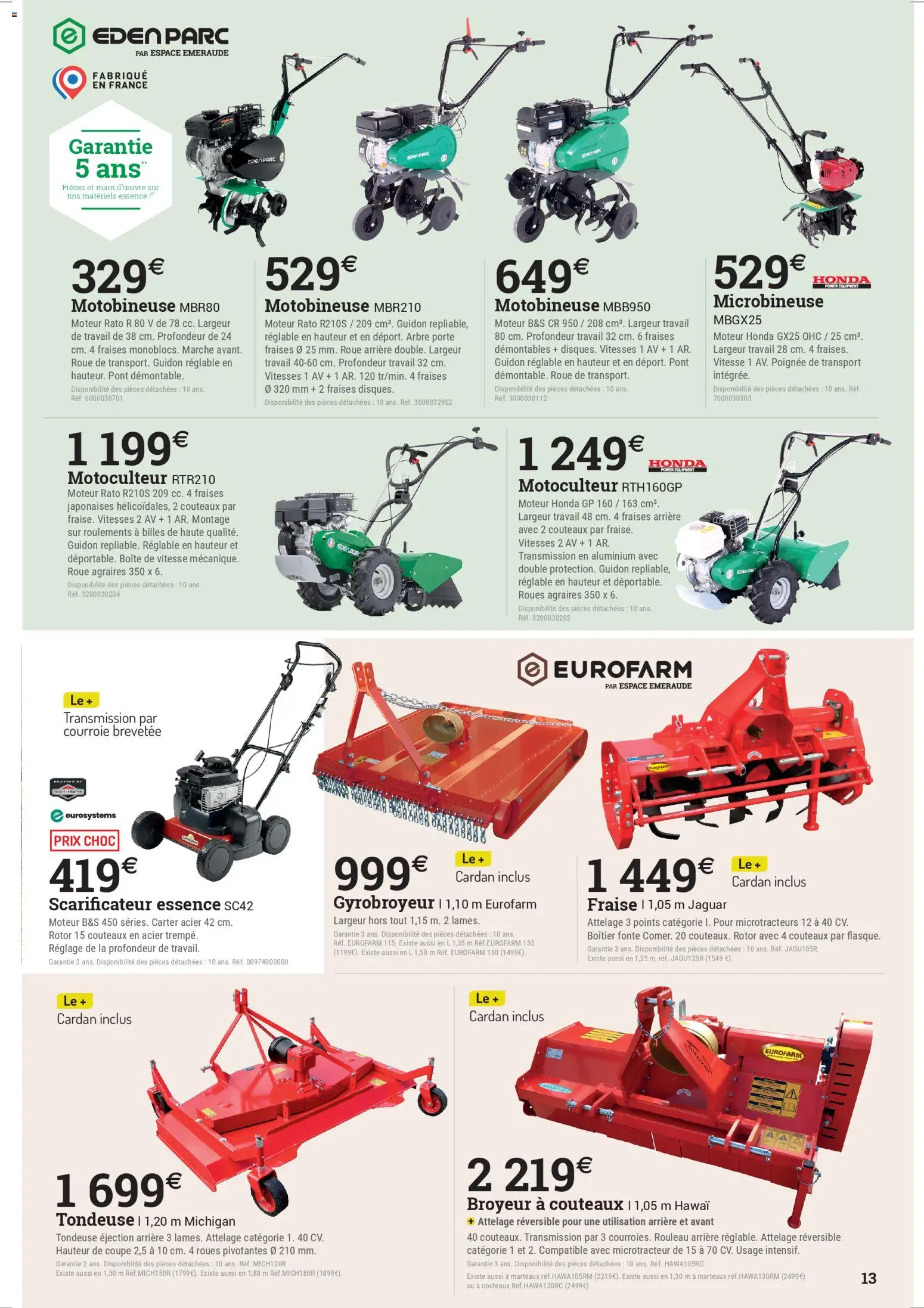 {H1} | Page: 13 | Produits: Fraise, Broyeur, Rouleau, Fraises