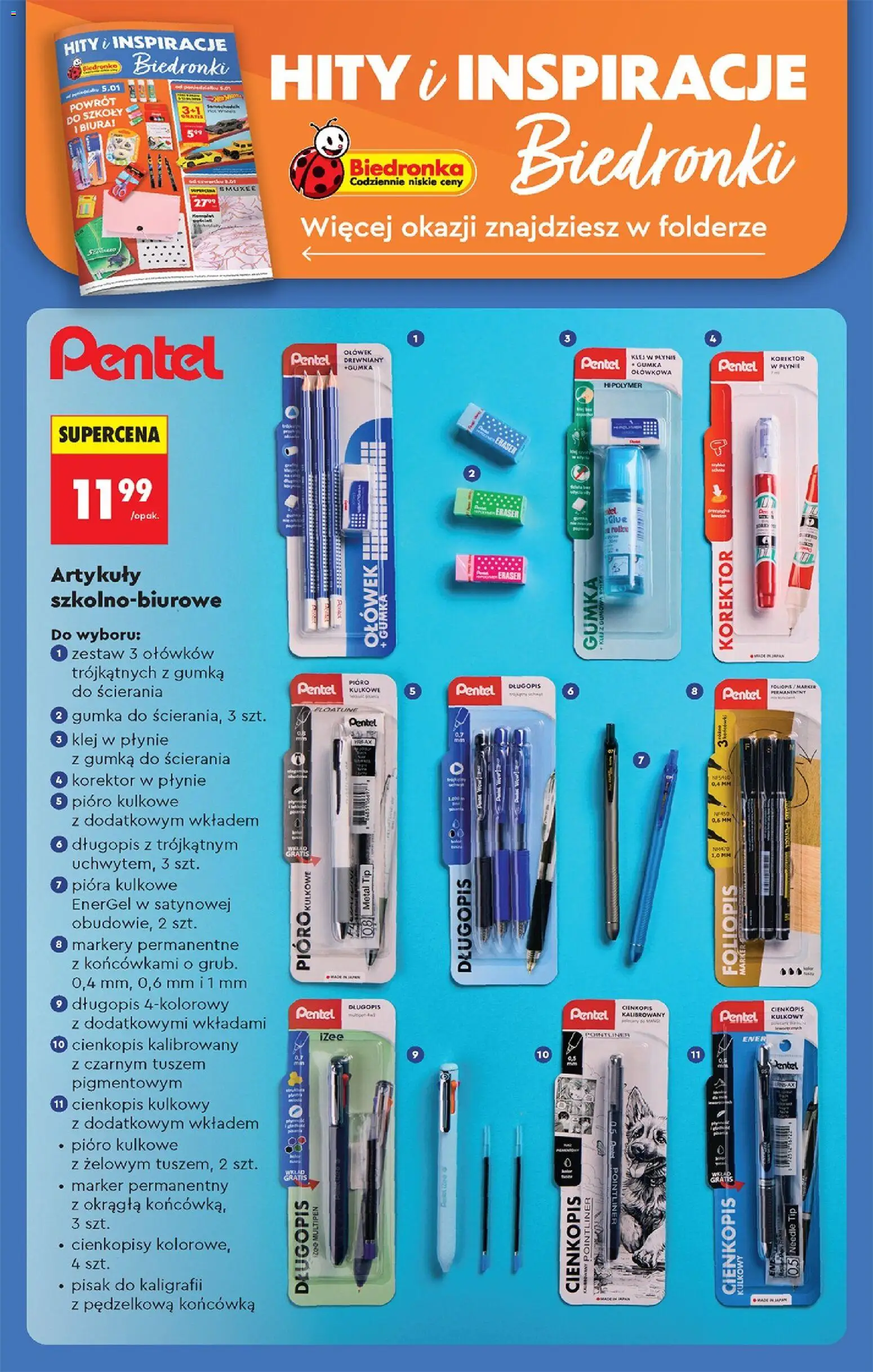 Biedronka gazetka od 05.01.2026 | Strona: 75 | Produkty: Korektor