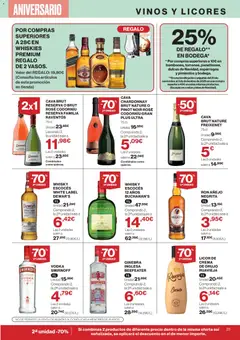 Vista previa Supercor folleto válido desde el 06.11.2025 | Página: 23 | Productos: Licor, Ginebra, Crema, Whisky