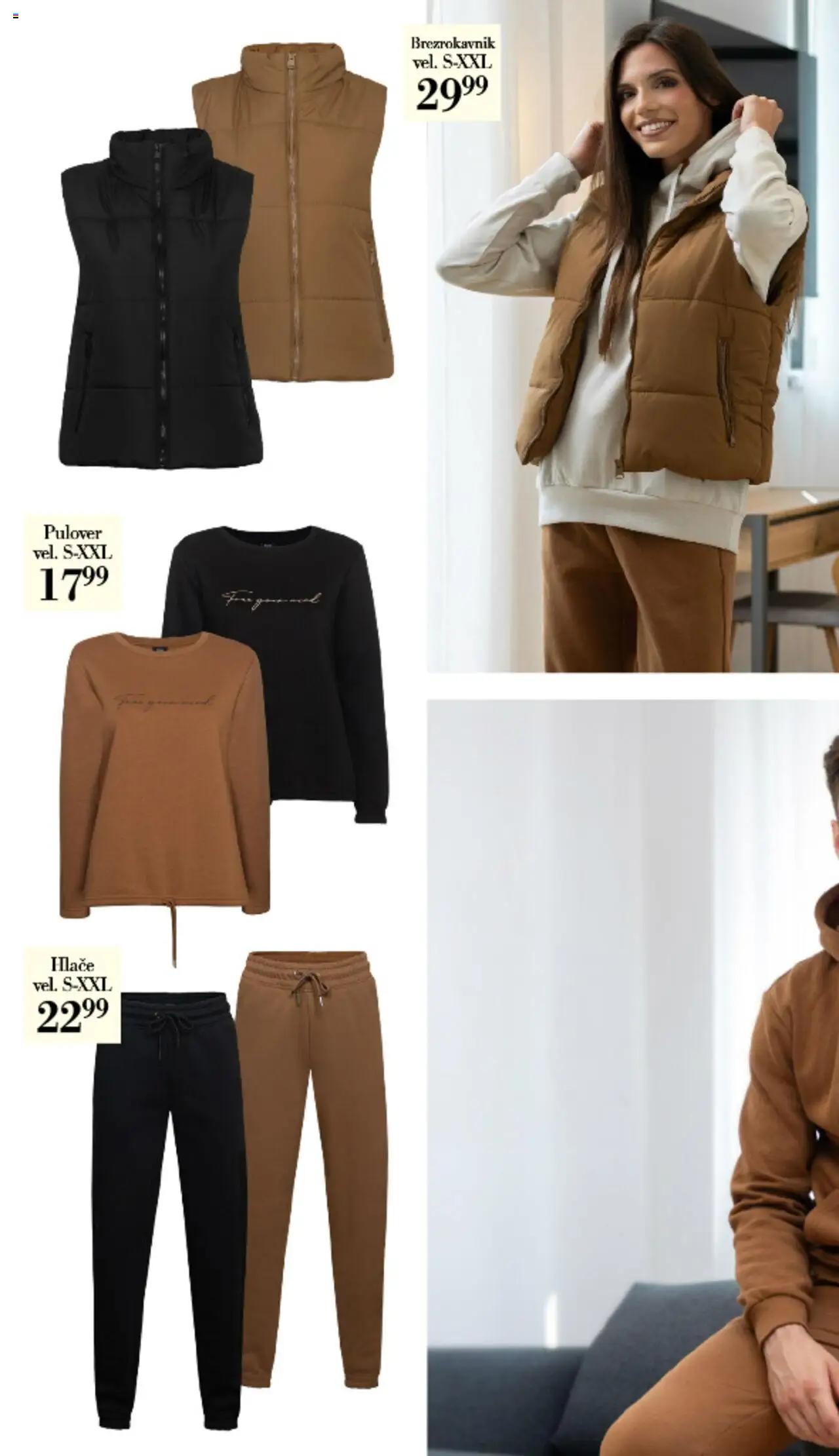 Novi Mana katalog ponudbe – veljaven od 17.09.2025 | Stran: 6 | Izdelki: Pulover, Brezrokavnik, Hlace