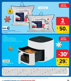 Carrefour folder Hypermarkten - Voorbeeld van een folder van Carrefour, geldig van 17.12.2025 | Pagina: 35 | Producten: Tv