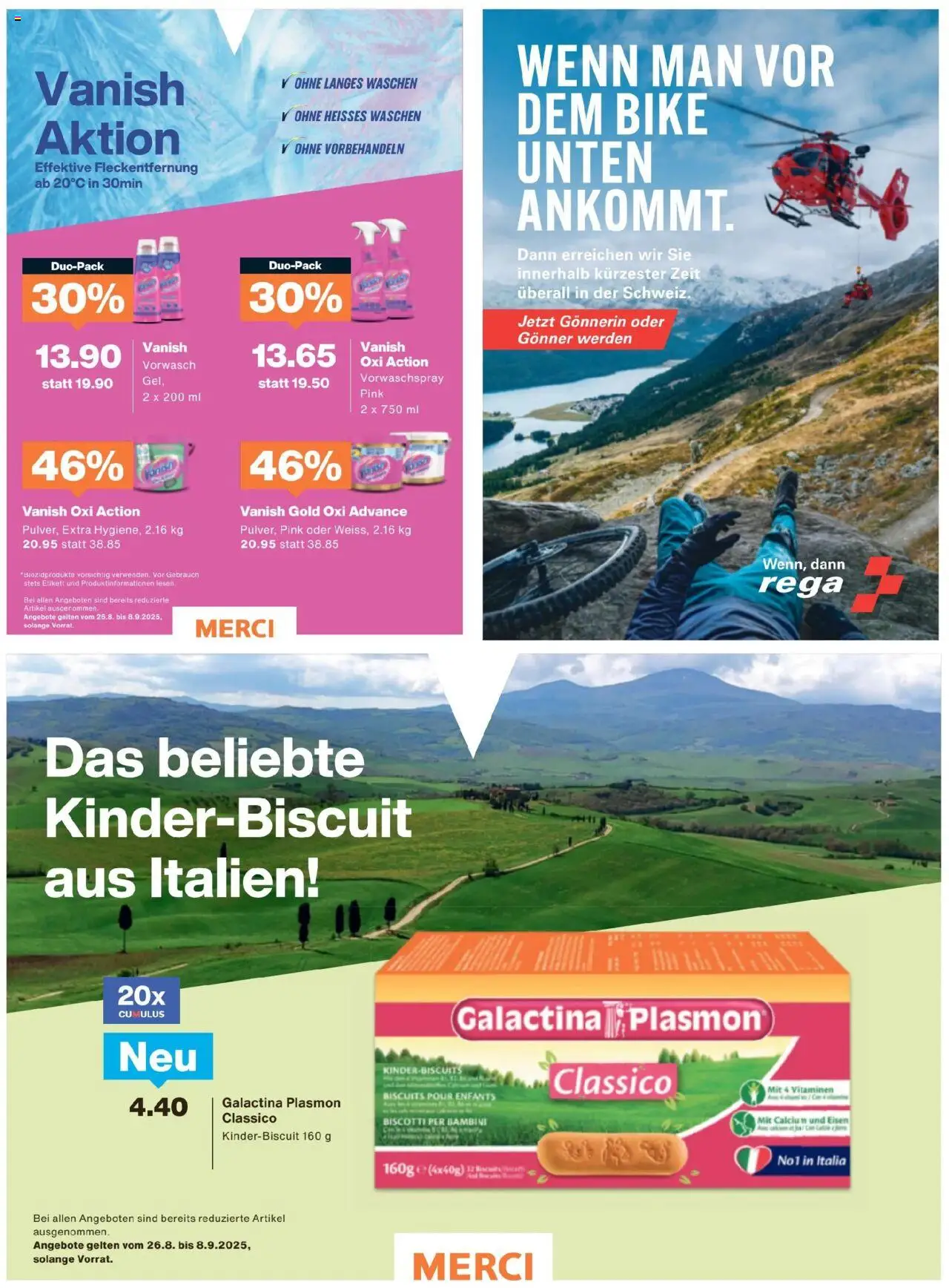 Migros - Magazin ab 25.08.2025 | Seite: 54 | Produkte: Eisen