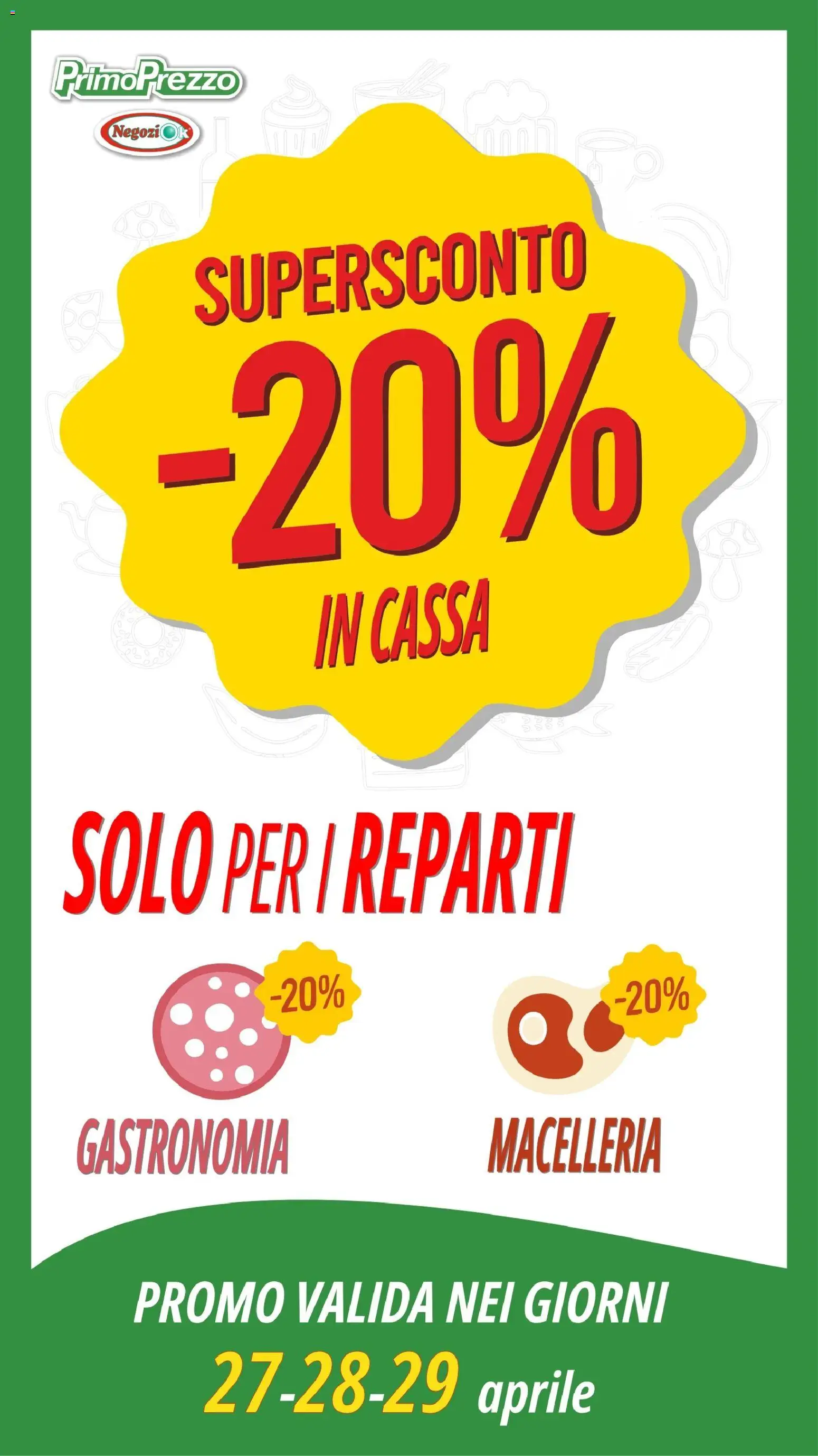 Volantino Primo Prezzo del 16.04.2026 | Pagina: 50