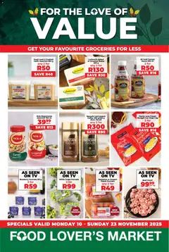 Food Lover's Market specials catalogue – valid from 10.11.2025