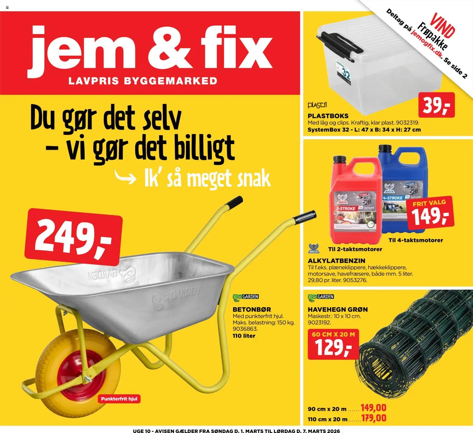 Jem & fix tilbudsavis – gyldig fra 01.03.2026 | Side: 1