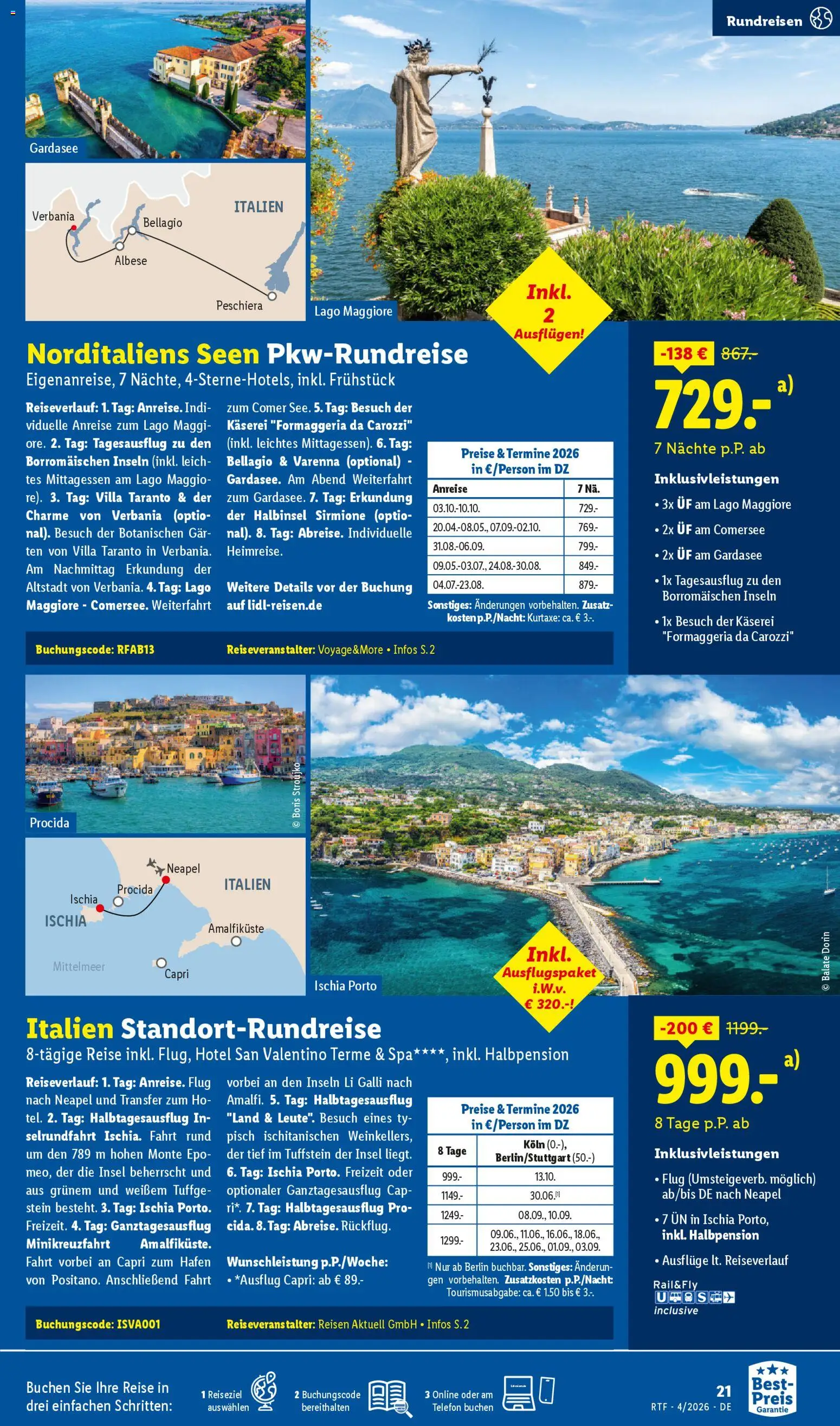 Lidl Reisen Prospekt 	 – gültig ab 11.04.2026 | Seite: 21 | Produkte: Maggi, Telefon