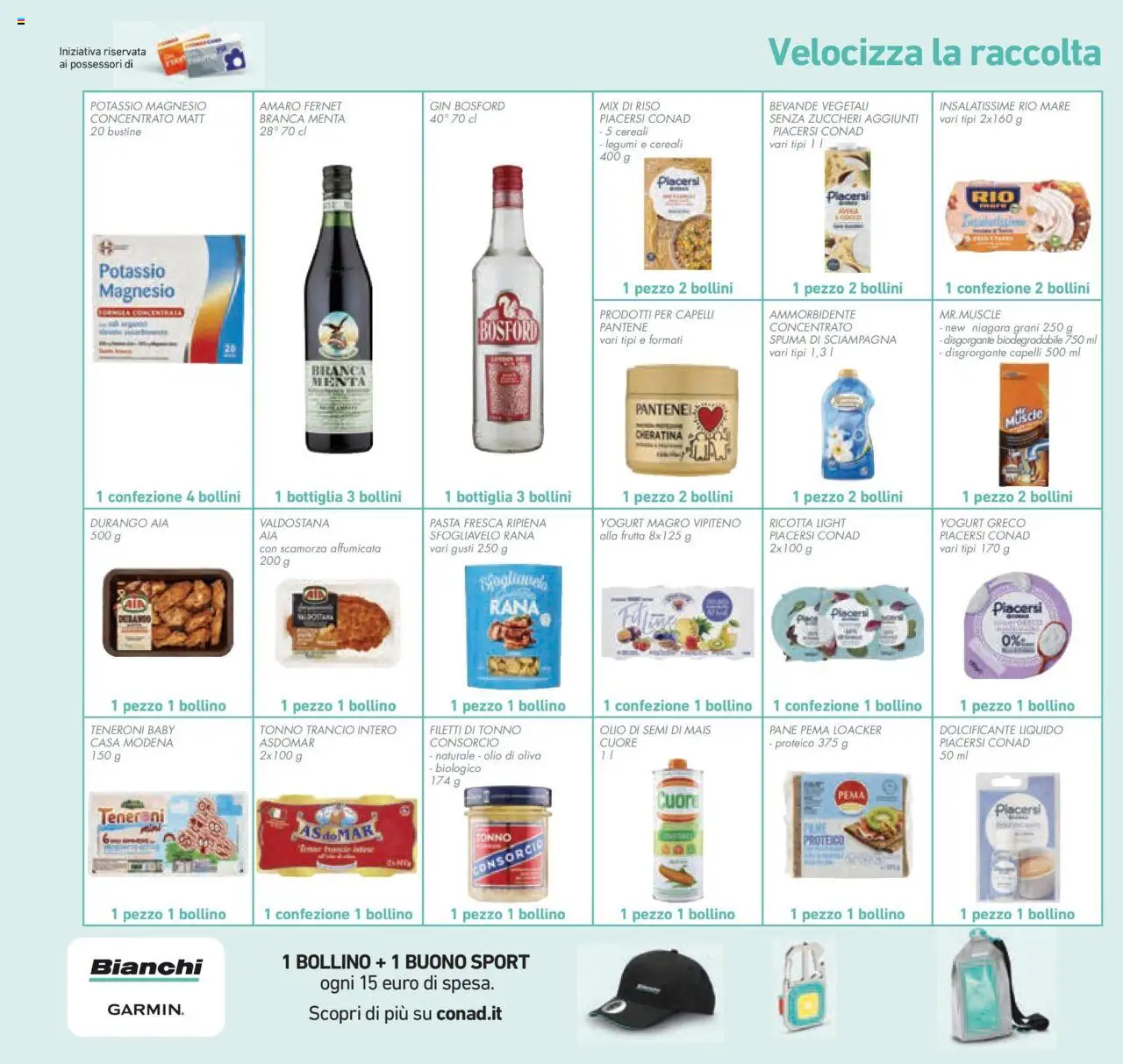 Volantino Conad del 15.07.2025 | Pagina: 36 | Prodotti: Legumi, Riso, Cereali, Tonno