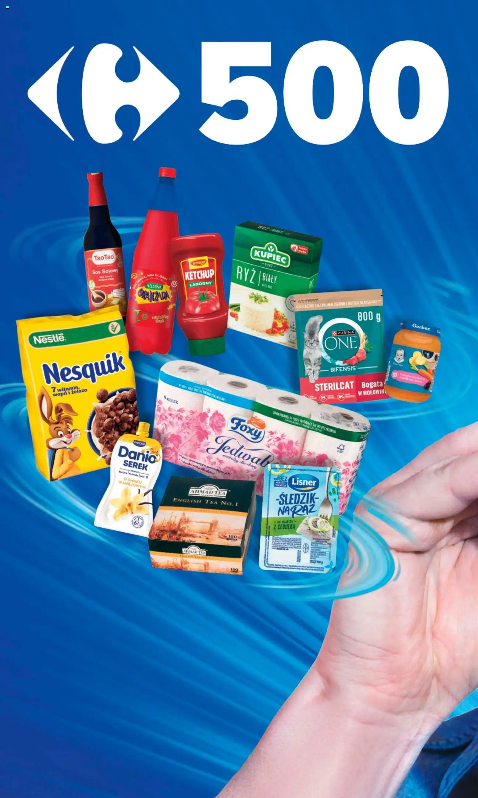 Carrefour Gazetka od 12.01.2026 | Strona: 2 | Produkty: Ketchup, Serek, Żelazo, Ryż