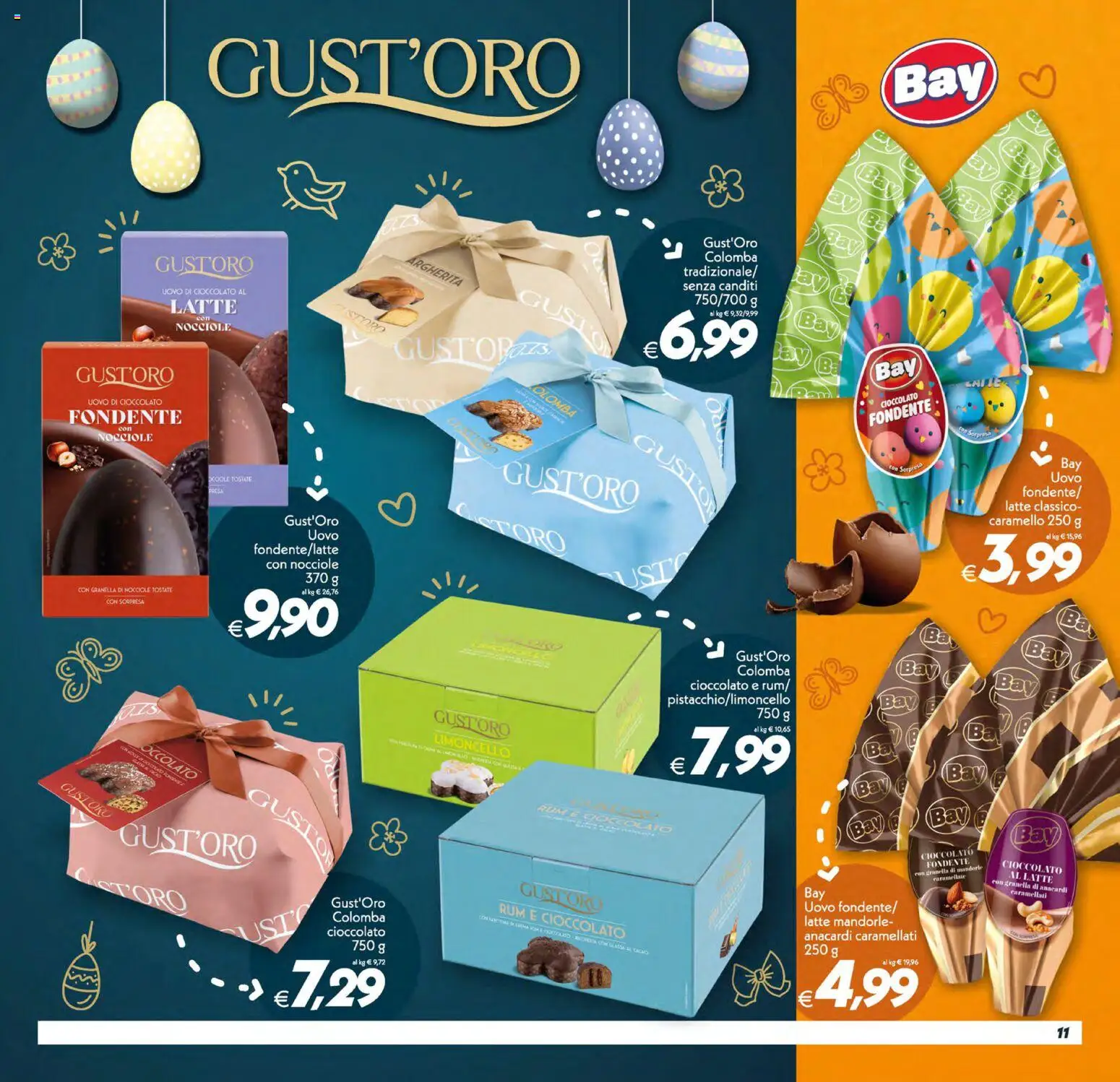 Volantino SuperConveniente del 17.03.2026 | Pagina: 11 | Prodotti: Cioccolato, Anacardi, Nocciole, Limoncello
