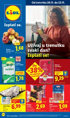 Lidl - Super ponuda - Pregled kataloga iz trgovine Lidl, vrijedi od 20.11.2025
