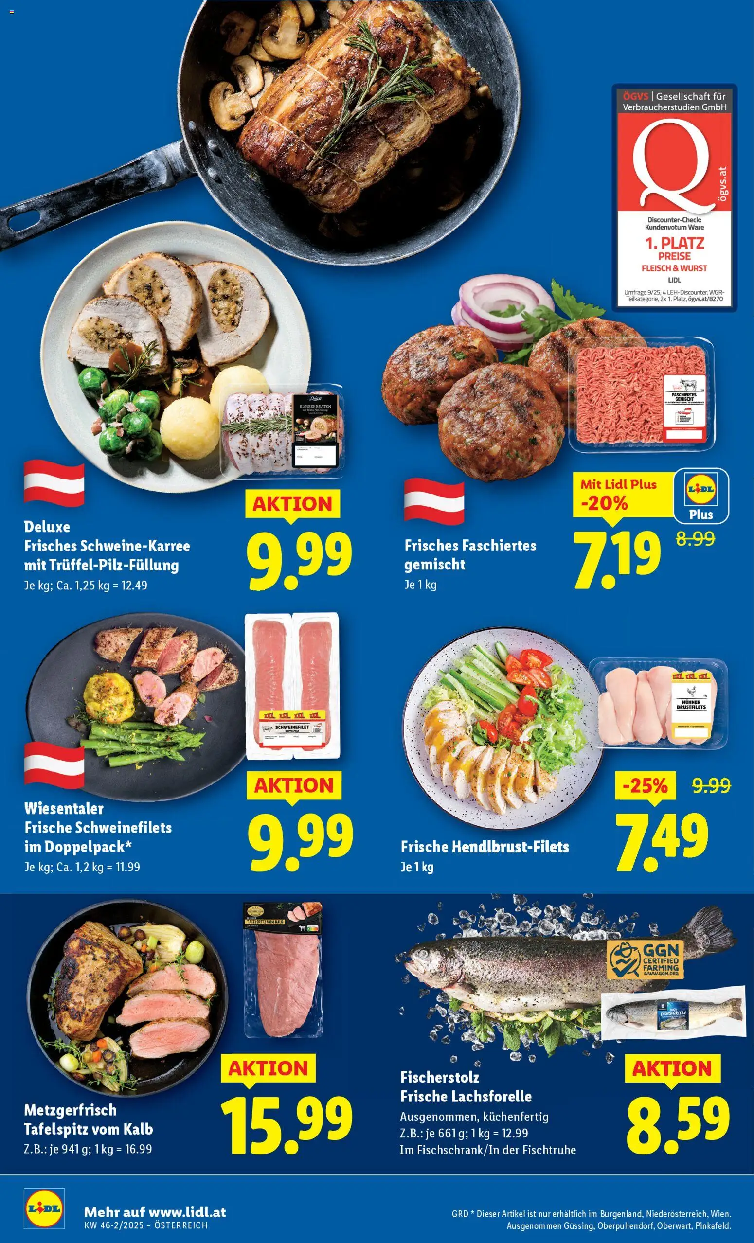 Lidl Flugblatt - Eisenstadt, Ebenfurth, Mattersburg gültig ab 13.11.2025 | Seite: 6 | Produkte: Wurst