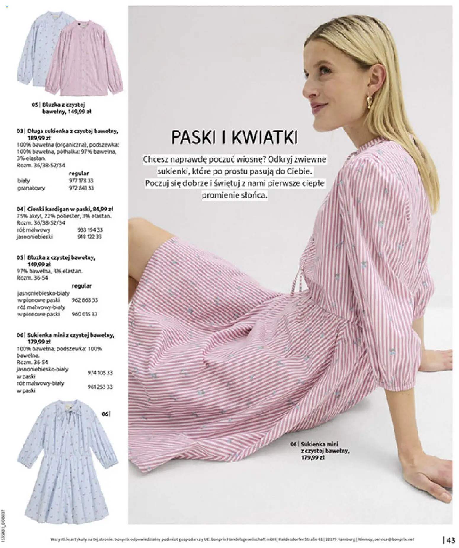 BonPrix Katalog od 03.03.2026 | Strona: 45 | Produkty: Buty, Kwiatki, Sukienka, Róż