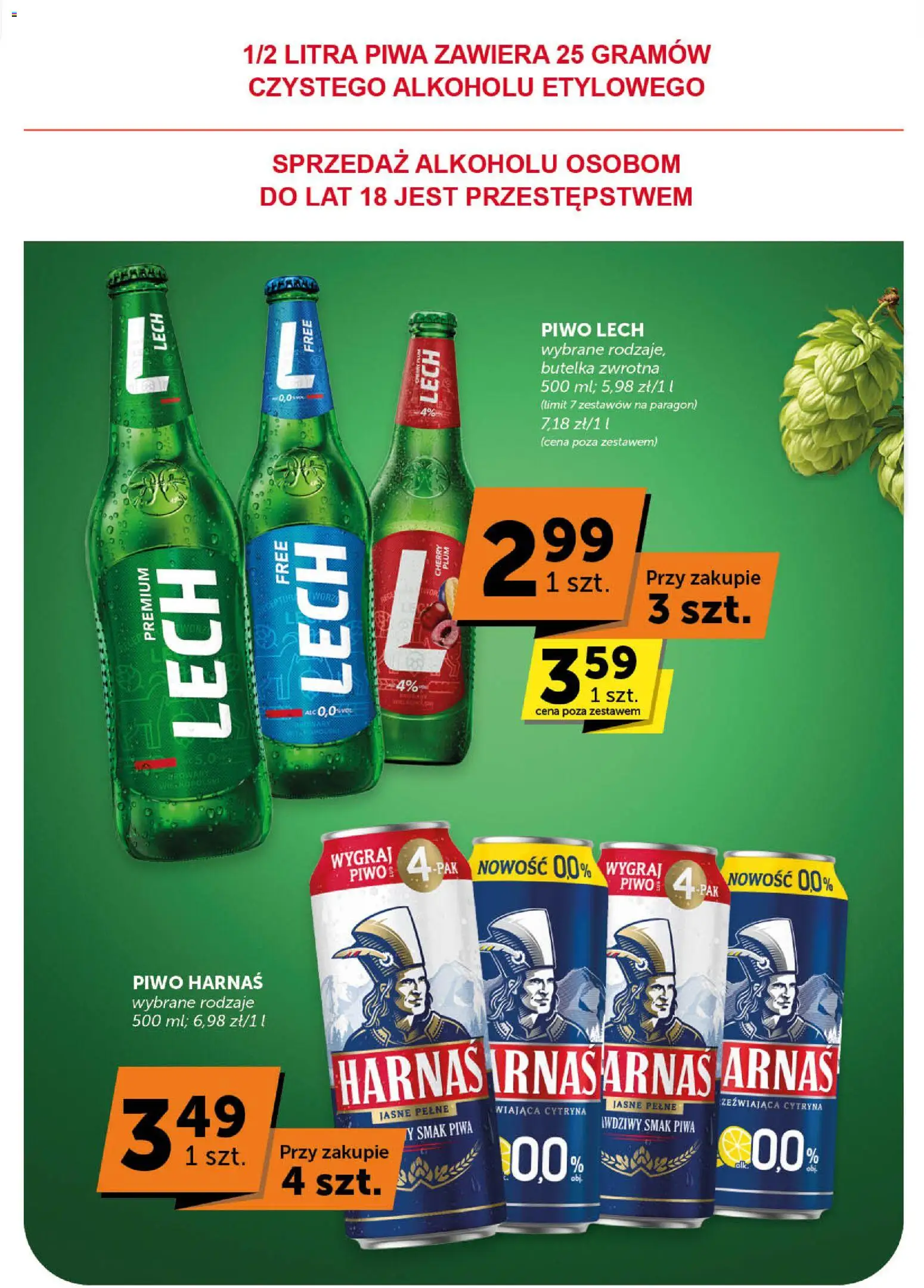 ABC Gazetka - Market od 22.01.2026 | Strona: 20 | Produkty: Cytryna, Harnaś, Piwo