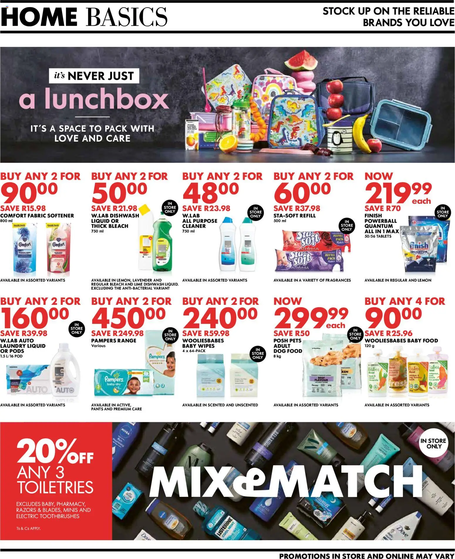 New Woolworths catalogue – valid from 26.01.2026 | Page: 11 | Products: Pants, Stock, Baby food, Fabric softener