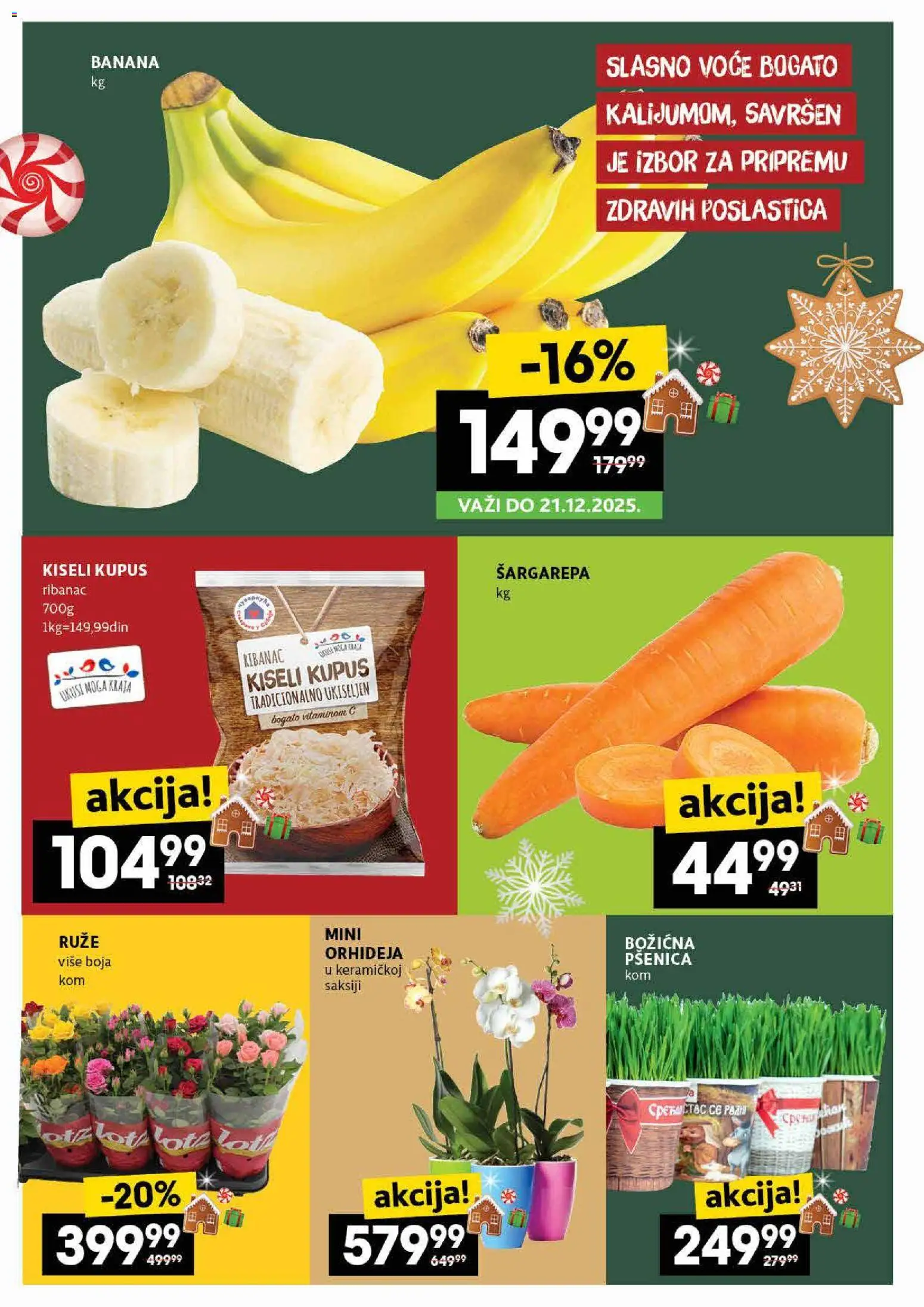 Roda katalog - važi od 18.12.2025 | Strana: 2 | Proizvode: Banana, Šargarepa, Kupus, Orhideja