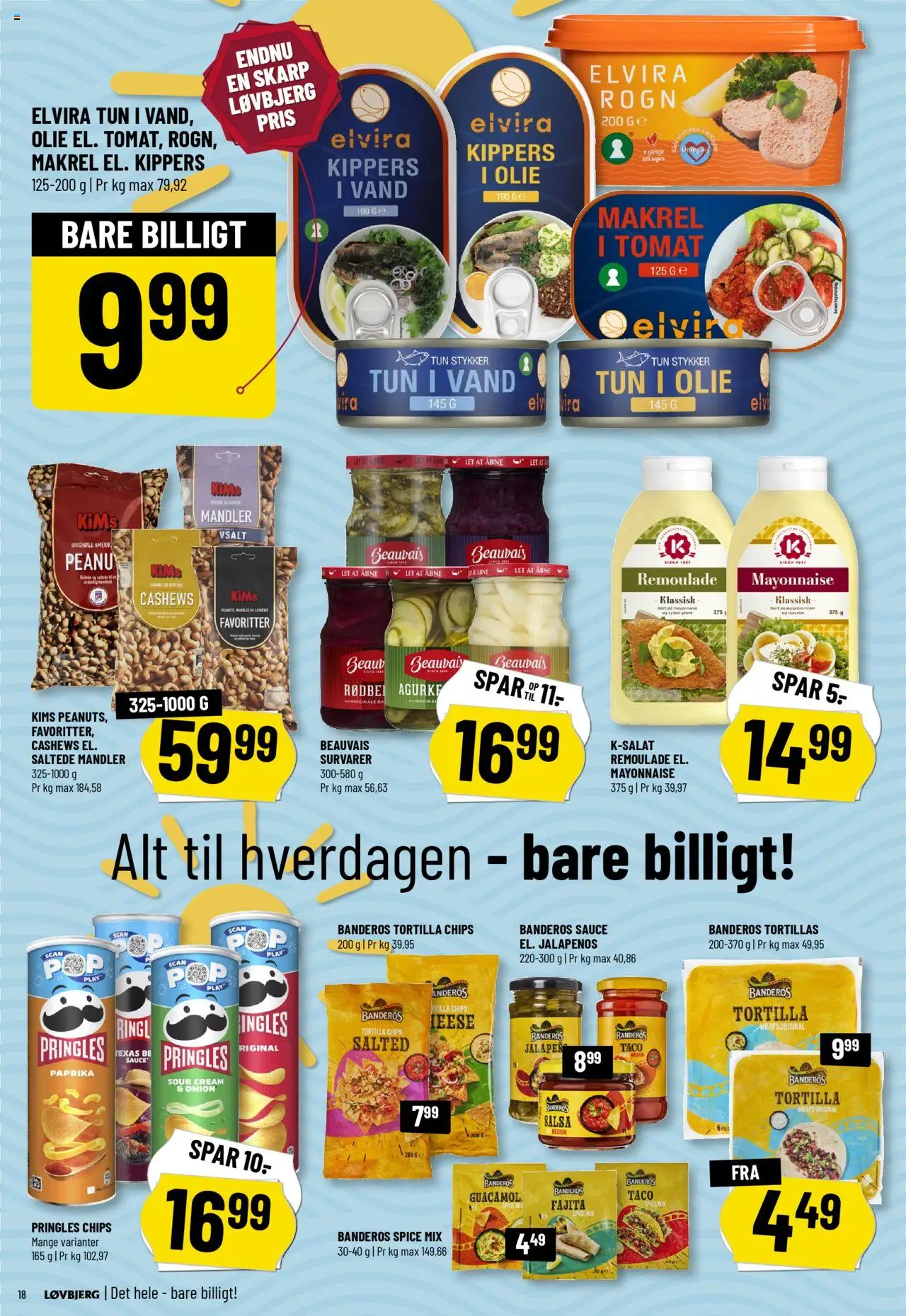 Løvbjerg Tilbudsavis gyldig fra 04.07.2025 | Side: 20 | Produkter: Kippers, Chips, Mandler, Paprika
