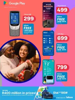 PEP Stores specials catalogue – valid from 03.12.2025 | Page: 6 | Products: Data, Smartphone, Camera, Battery