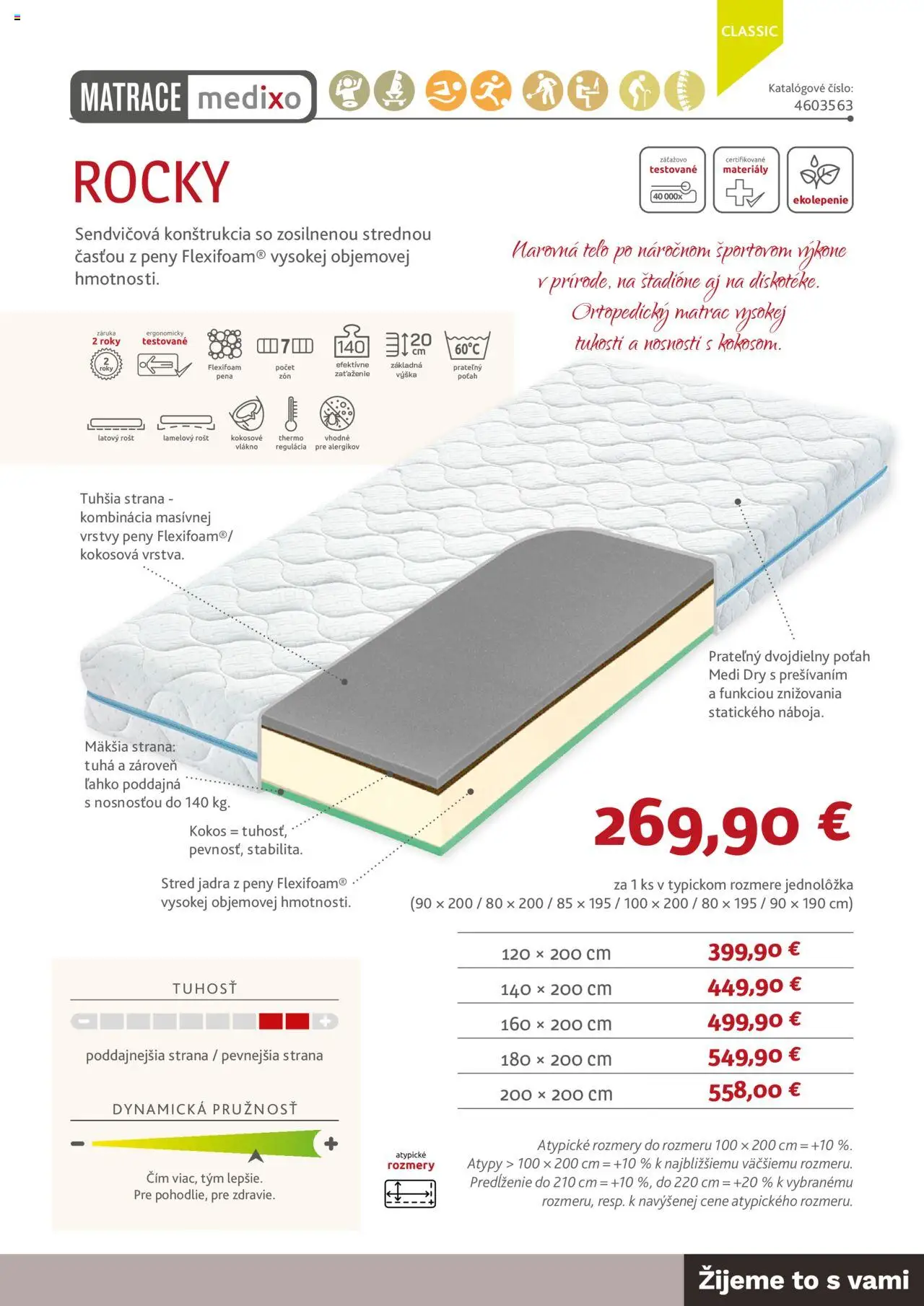 Nové ASKO nábytok akcie – leták je platný od 05.06.2025 | Strana: 31 | Produkty: Matrace, Matrac