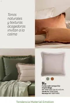 Vista previa Leroy Merlin catálogo Decoración válido desde el 12.03.2026 | Página: 25 | Productos: Funda, Cojín