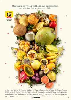 Pré-visualização Continente - Frescos: Mais tempo à mesa com todos válido de 16.12.2025 | Página: 5 | Produtos: Mesa, Melão