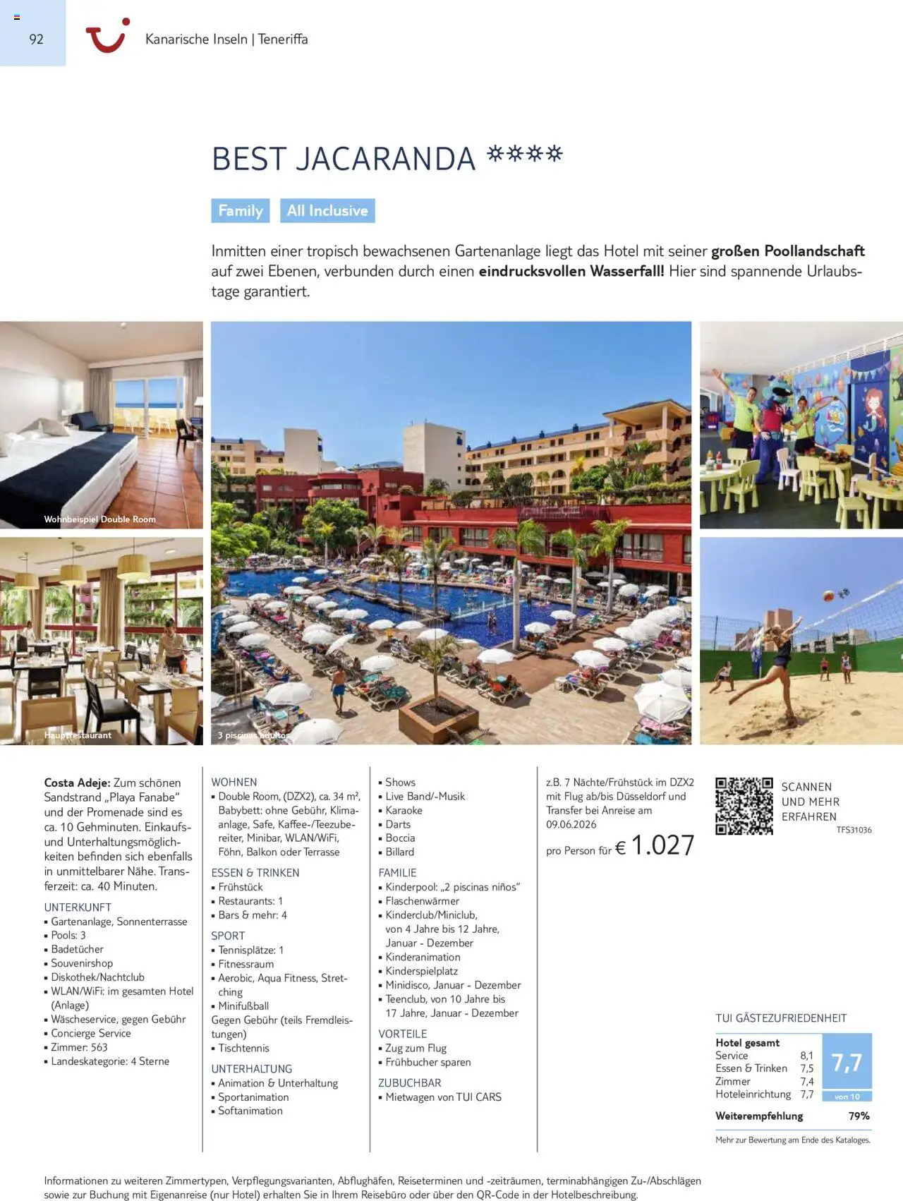 TUI Prospekt Kanaren, Kapverden & Senegal 2025/26	  – gültig ab 01.11.2025 | Seite: 92 | Produkte: Babybett