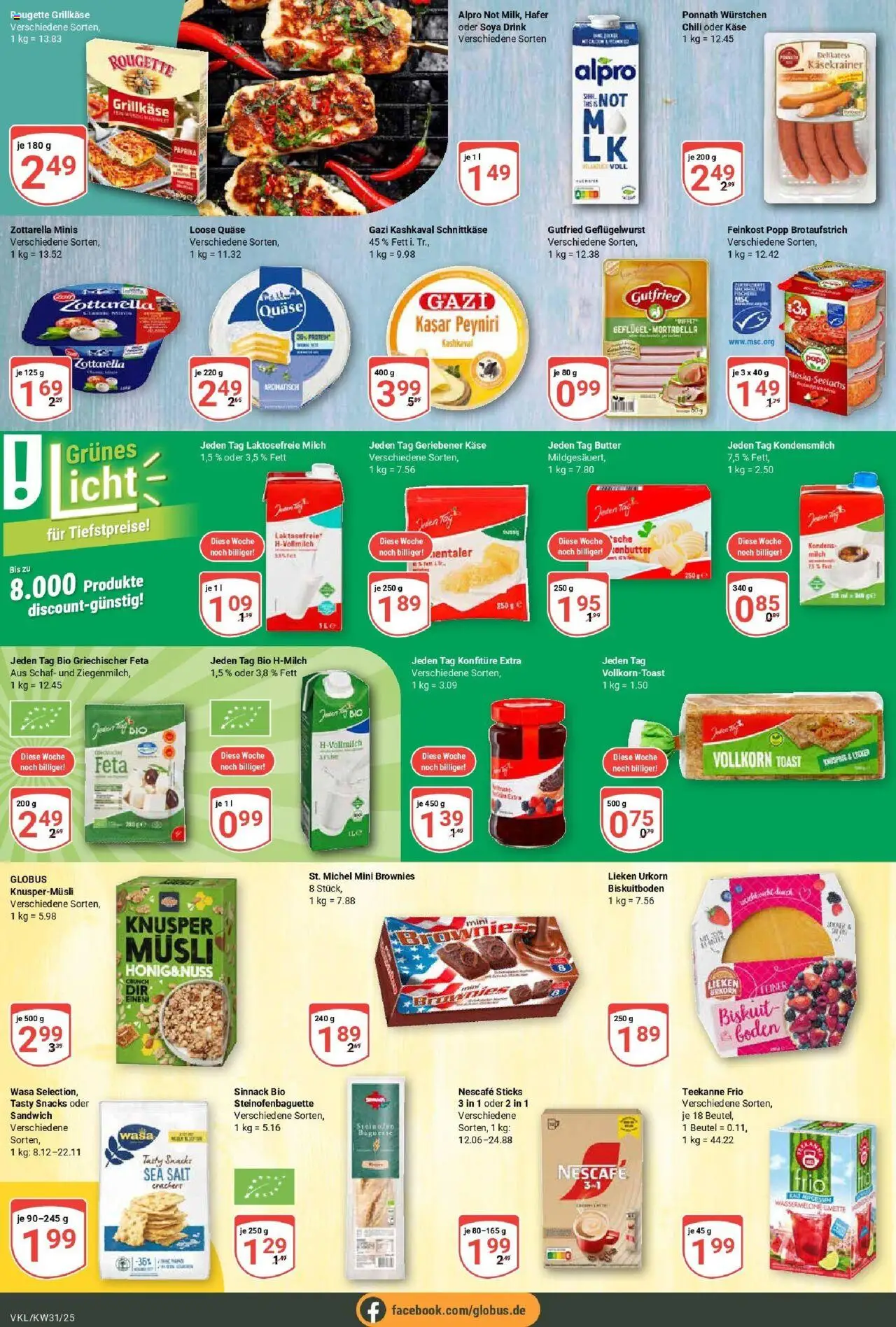 Globus prospekt Völklingen	 - gültig ab dem 28.07.2025 | Seite: 11 | Produkte: Nescafe, Milch, Teekanne, Wassermelone