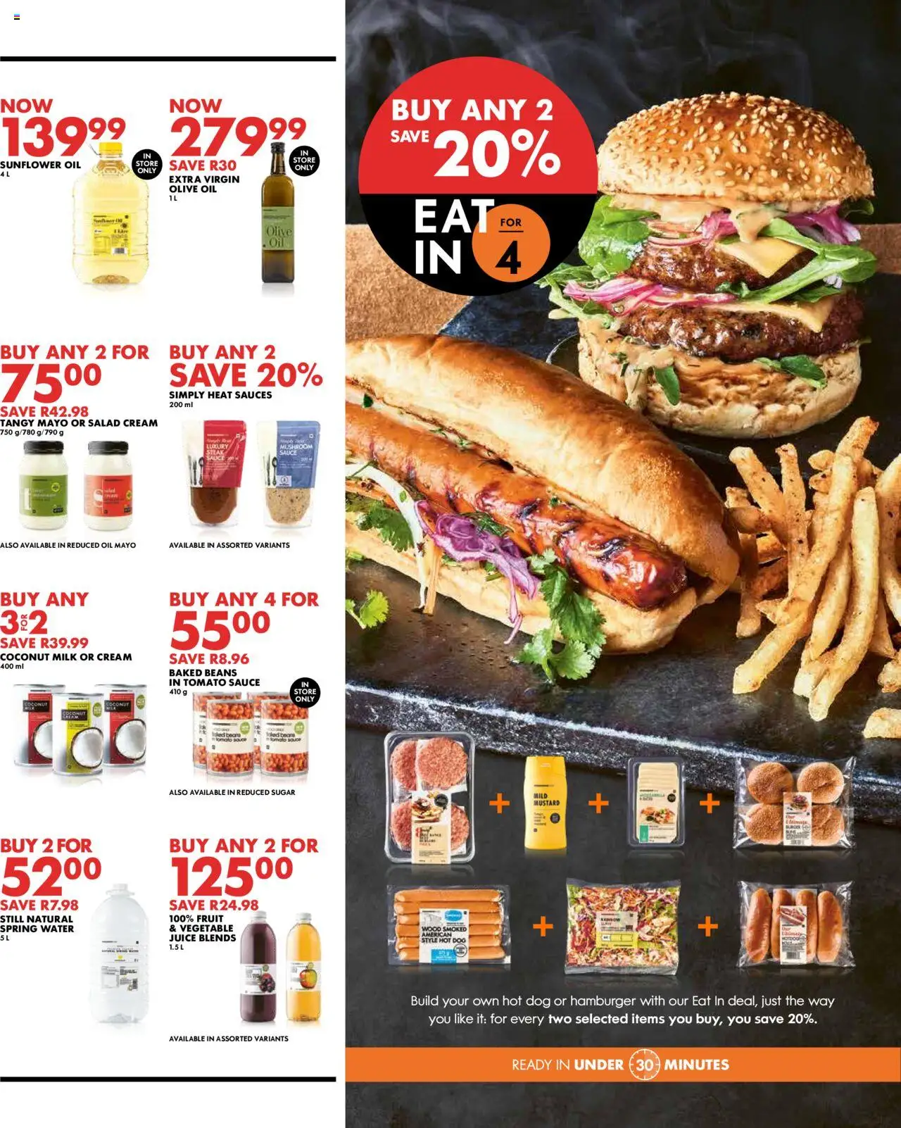 New Woolworths catalogue – valid from 08.09.2025 | Page: 5 | Products: Beans, Baked beans, Water, Fruit