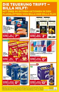 Billa AT - BILLA - BILLA Wien - amely érvényes a következő dátumtól: 30.10.2025 | Oldal: 24 | Termékek: Red bull, Cola