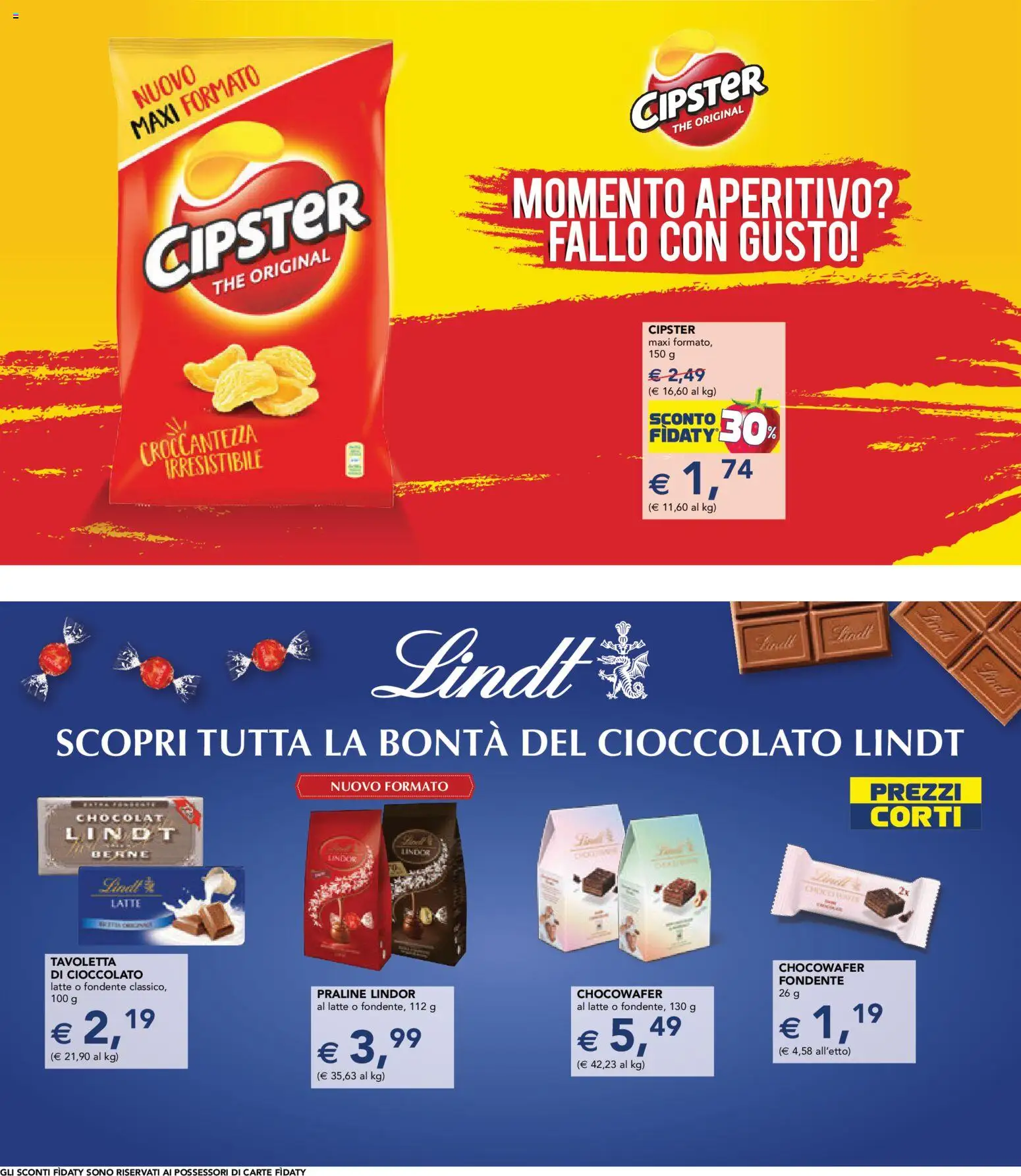 Volantino Esselunga S del 23.10.2025 | Pagina: 29 | Prodotti: Cioccolato, Latte, The, Aperitivo
