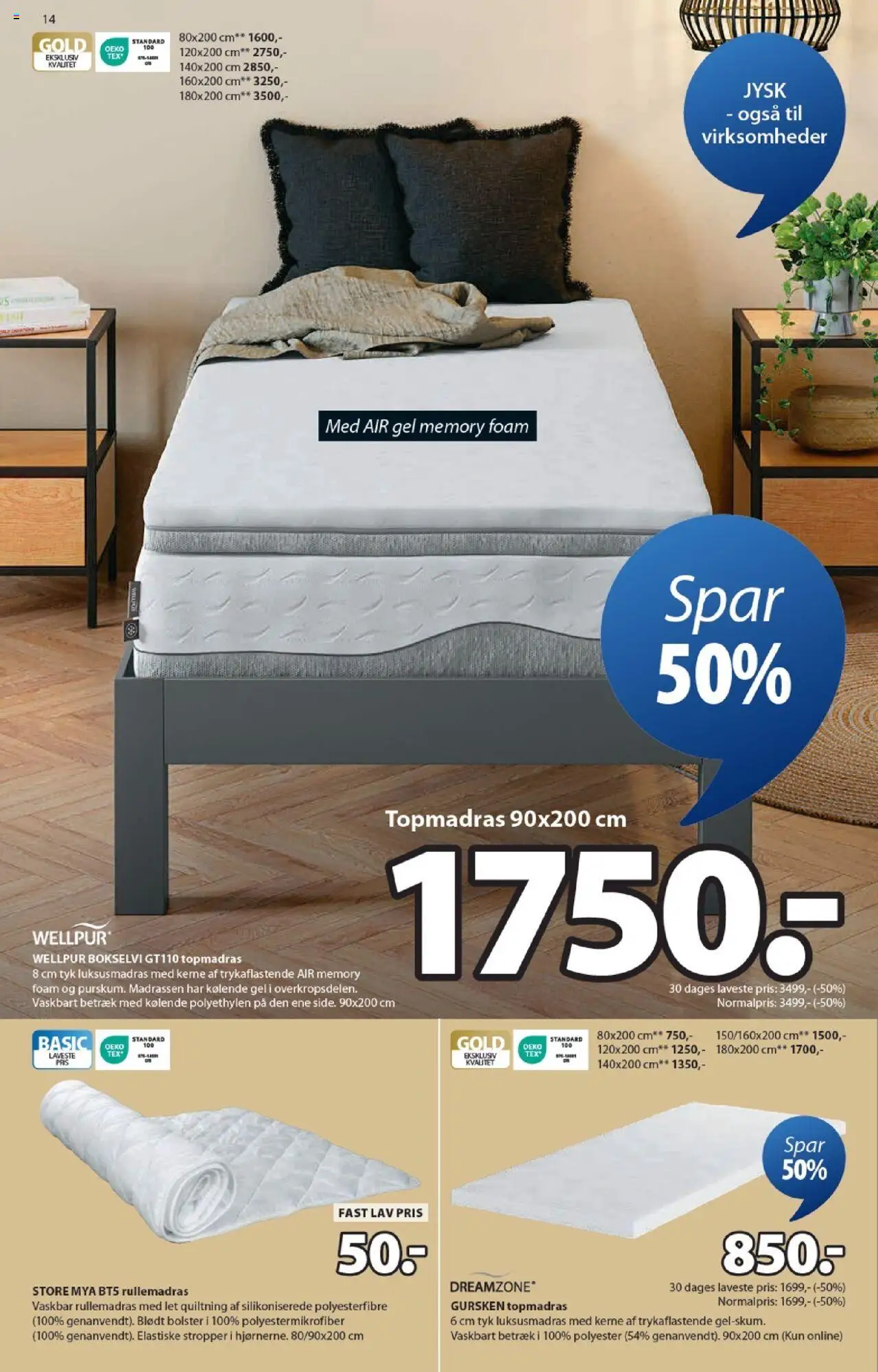 JYSK tilbudsavis – gyldig fra 03.10.2025 | Side: 14