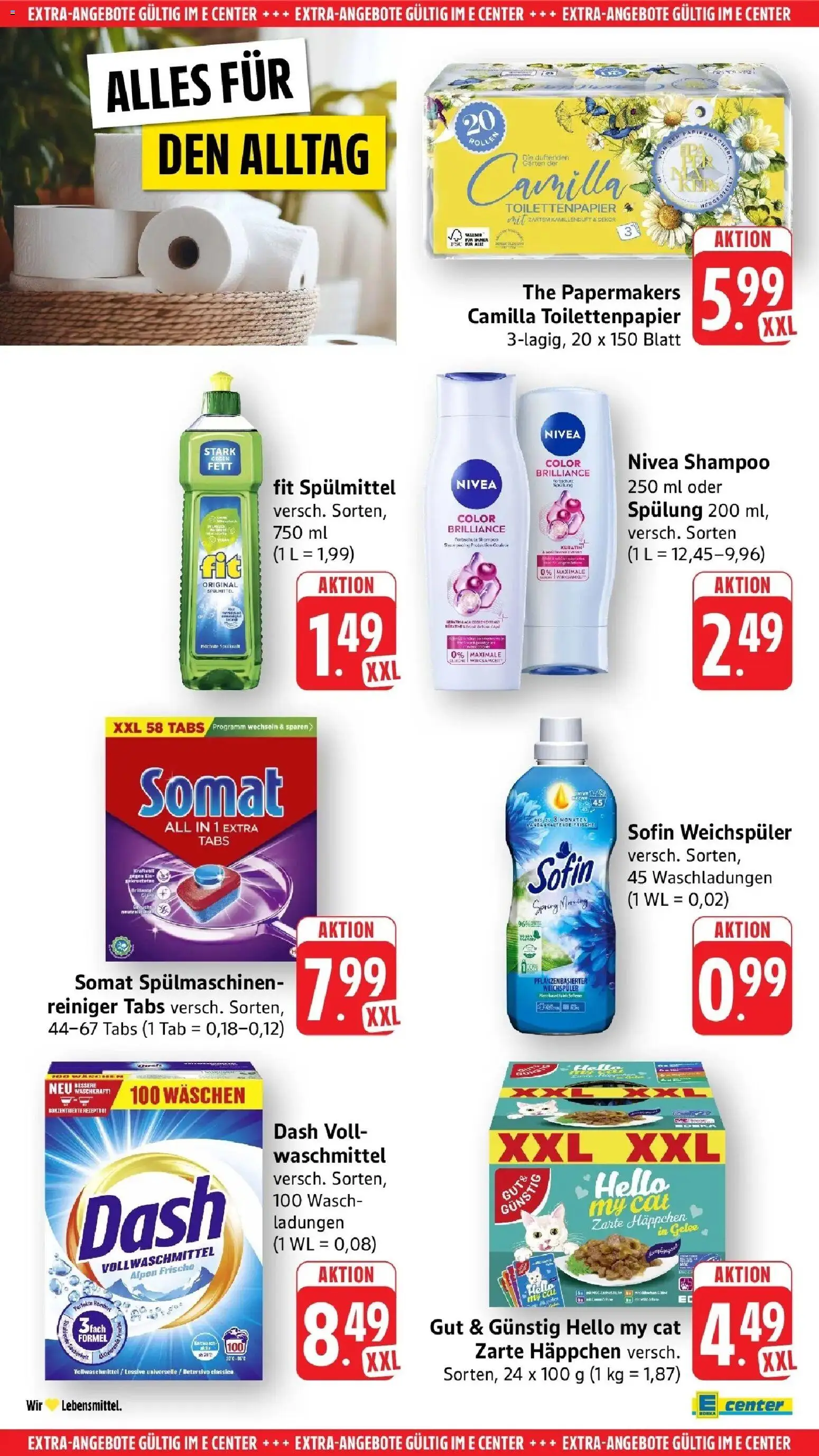 Edeka prospekt Heppenheim	 – gültig ab 12.04.2026 | Seite: 56 | Produkte: Shampoo, Spülung, Weichspüler, Toilettenpapier