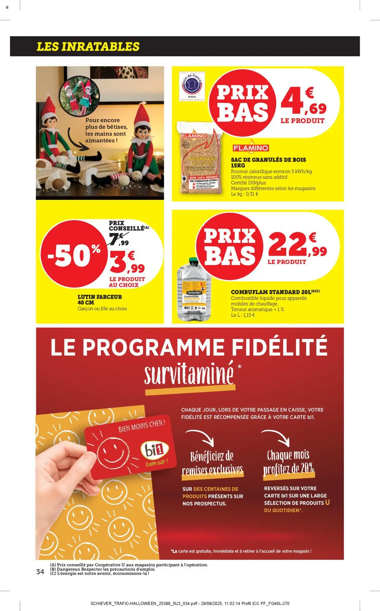 {H1} | Page: 34 | Produits: Sac, Combustible, Granules de bois, Lutin farceur