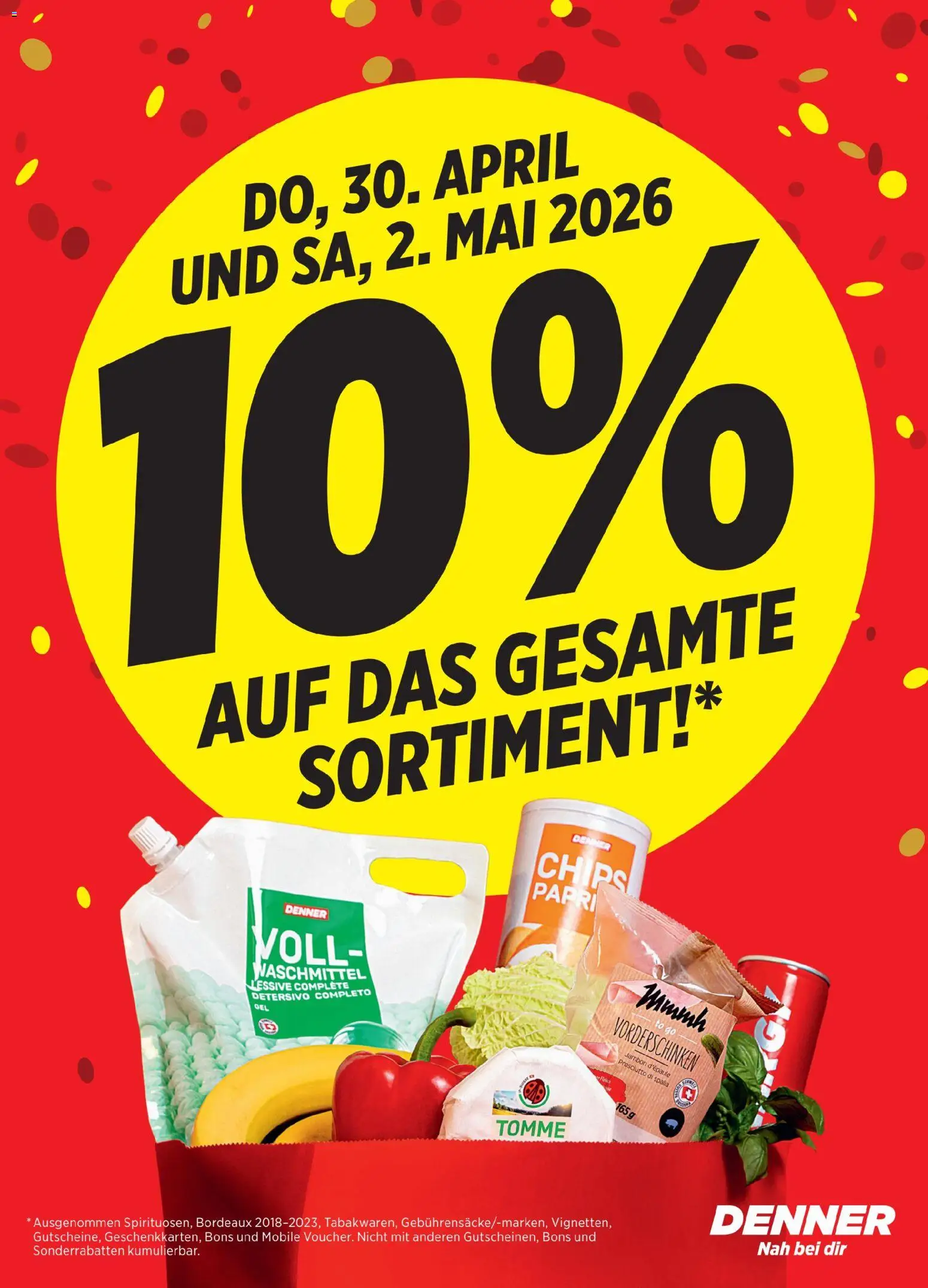 Denner Aktionen Langwiesen – gültig ab 26.01.2026 | Seite: 6 | Produkte: Waschmittel, Chips