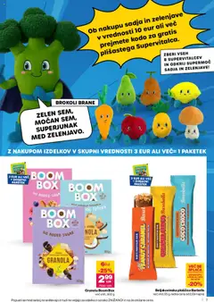 Mercator katalog akcije – veljaven od 16.10.2025 | Stran: 7 | Izdelki: Beljakovinska ploščica