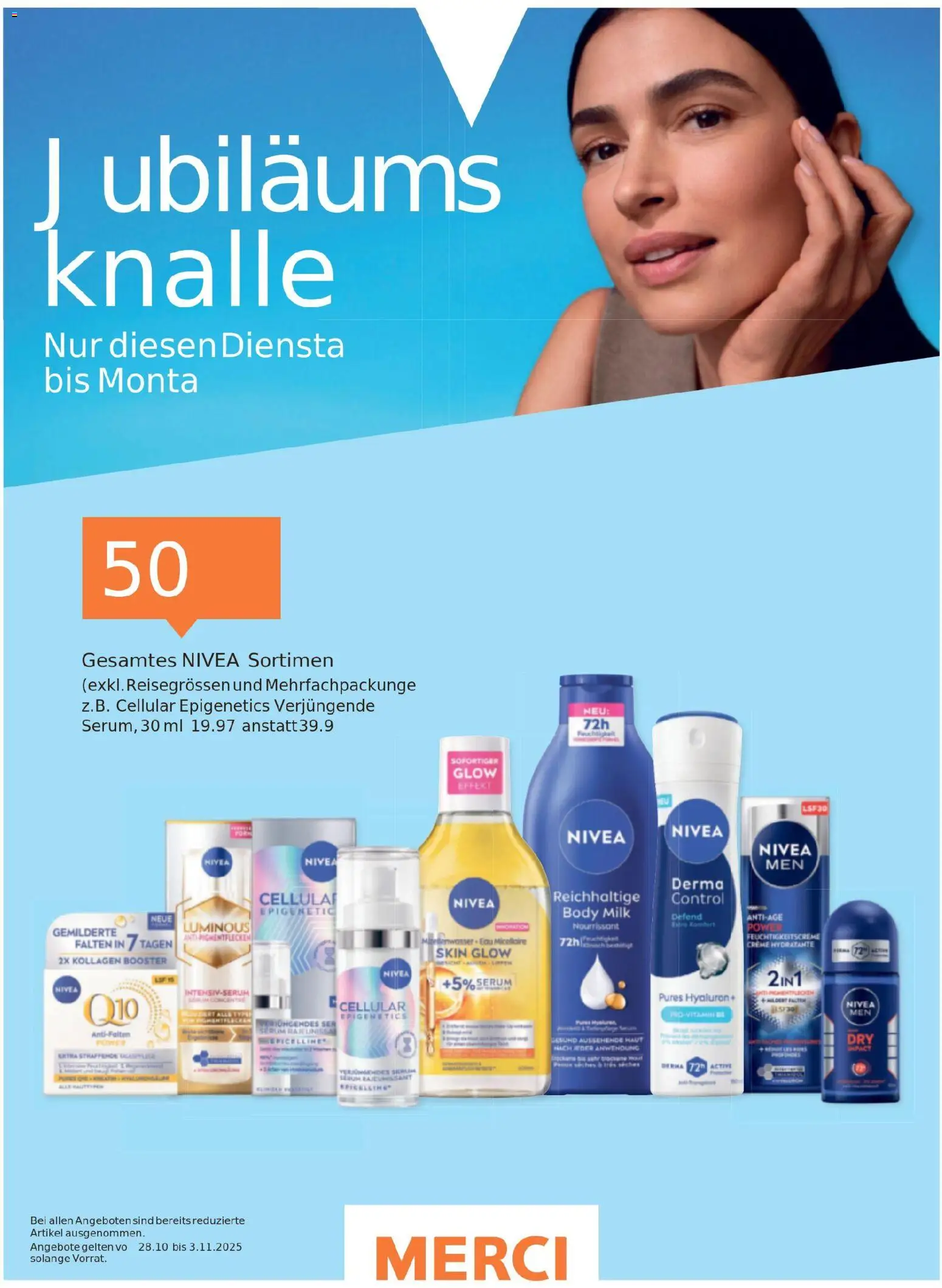 Migros Migros-Magazin-44-2025-d-AA – gültig ab 27.10.2025 | Seite: 32 | Produkte: Serum, Deodorant, Body Milk, Creme
