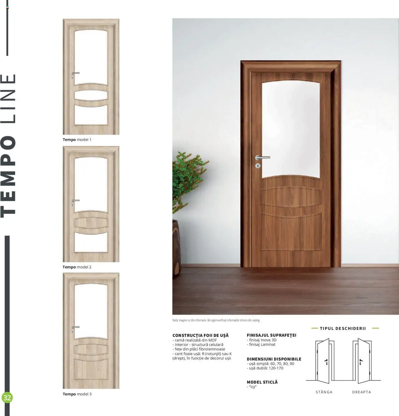 Noul catalog Proges – valabil de la 01.08.2025 | Pagină: 32 | Produse: Ușă