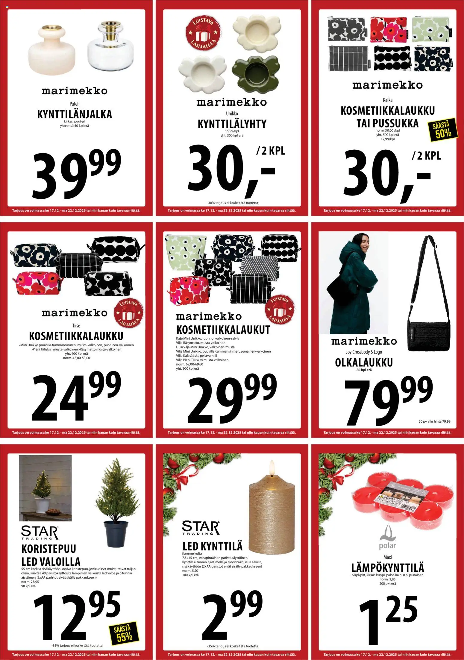 Tuuri tarjoukset – voimassa 17.12.2025 alkaen | Sivu: 18 | Tuotteet: Paristot