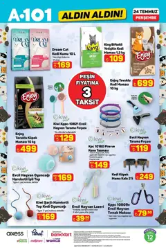 A101 Katalog Aldın Aldın - 24.07.2025 tarihinden itibaren geçerlidir | Sayfa: 11 | Ürünler: Şarj kablosu, Top Kedi Oyuncağı, Tırnak makası, Su