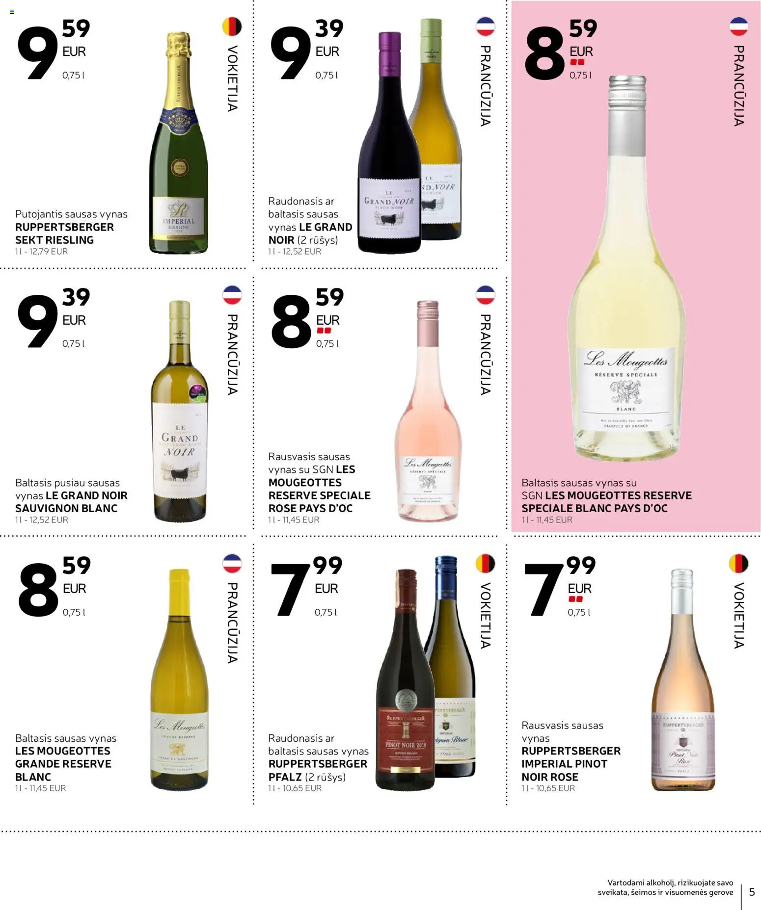 Rimi akcijos nuo 17.02.2026 | Puslapis: 5 | Prekių: Vynas