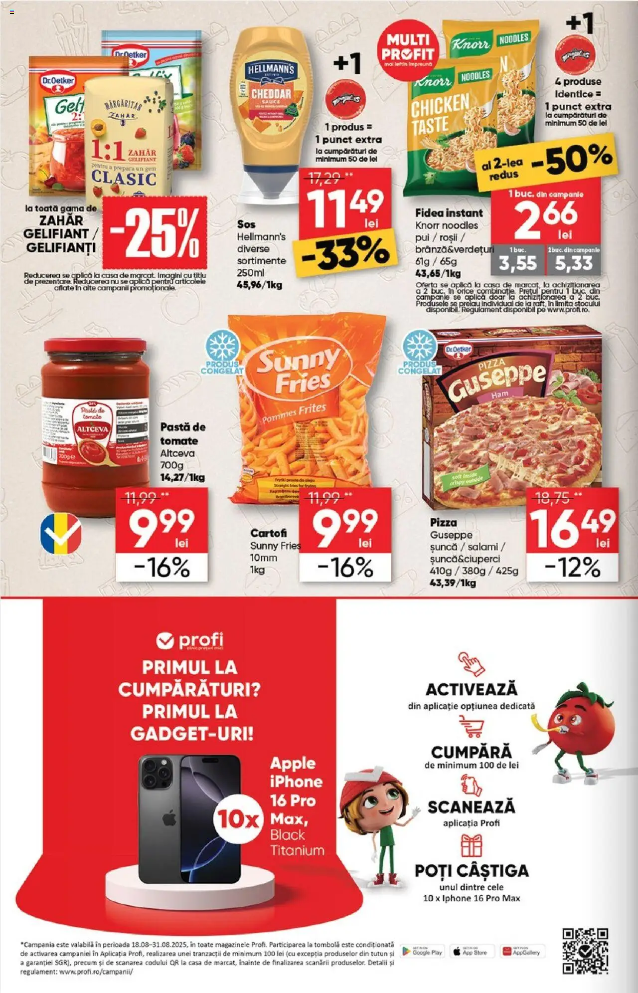 Catalog Profi Go – valabil de la 20.08.2025 | Pagină: 4 | Produse: Apple, Șuncă, Cartofi, Zahăr