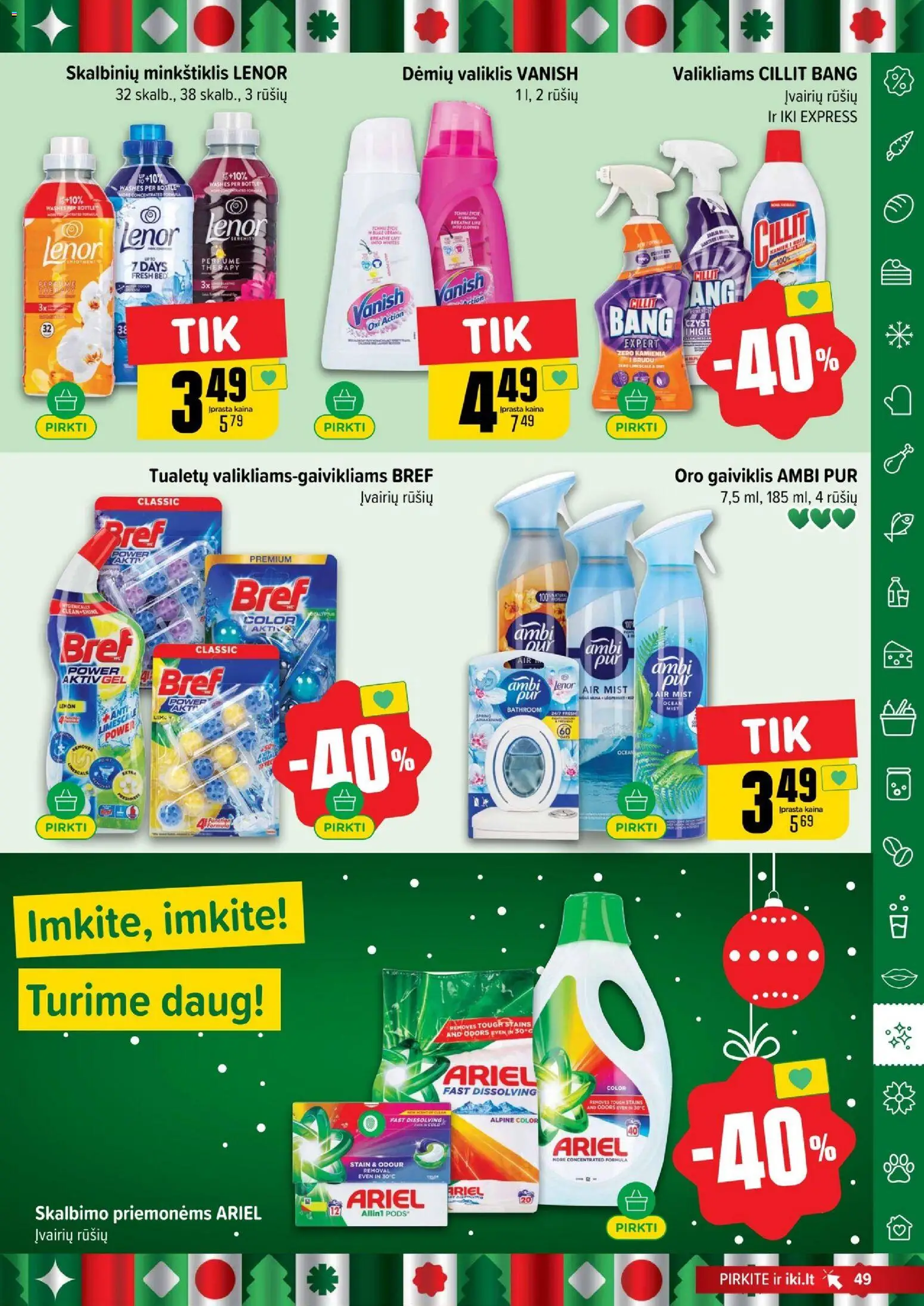 IKI akcijos nuo 29.12.2025 | Puslapis: 49