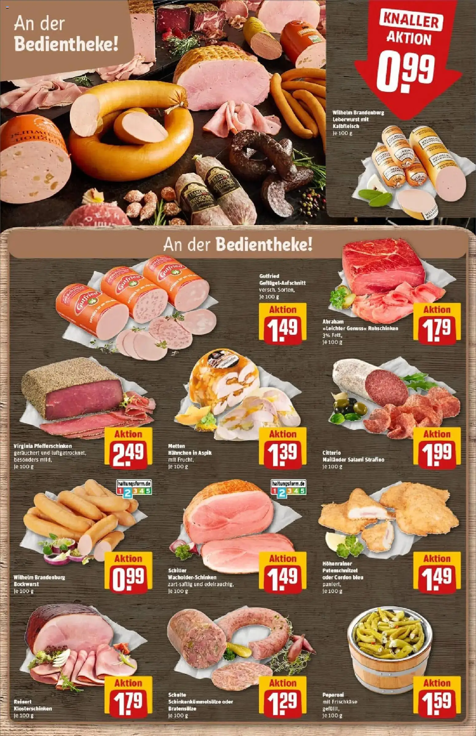 Rewe prospekt Schenefeld	 – gültig ab 26.01.2026 | Seite: 12 | Produkte: Bockwurst, Putenschnitzel, Salami, Frischkase