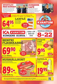ICA Kvantum - Kungens Kurva - Förhandsvisning av reklamblad från butik ICA Kvantum aktuell från 23.02.2026
