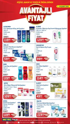 01.02.2026 tarihinden itibaren geçerli olan Metro kataloğu önizlemesi