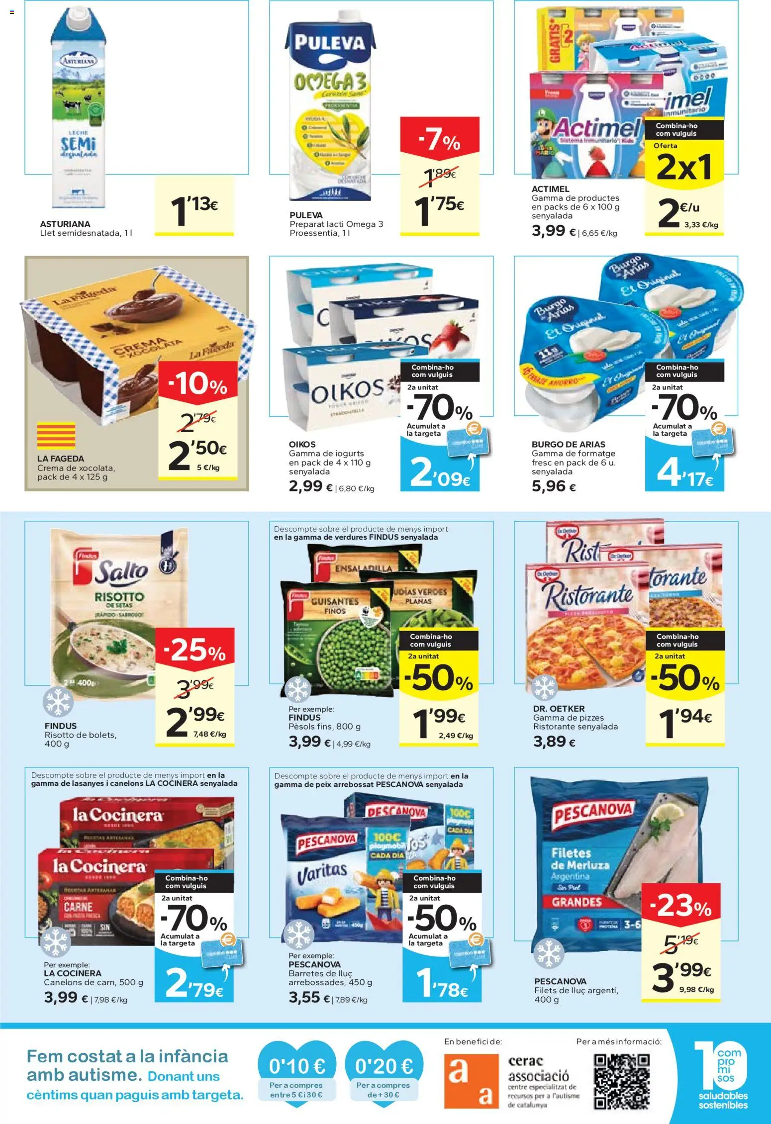 Caprabo folleto │ válido desde el 05.01.2026 | Página: 7 | Productos: Ensaladilla, Leche, Filetes de merluza, Crema