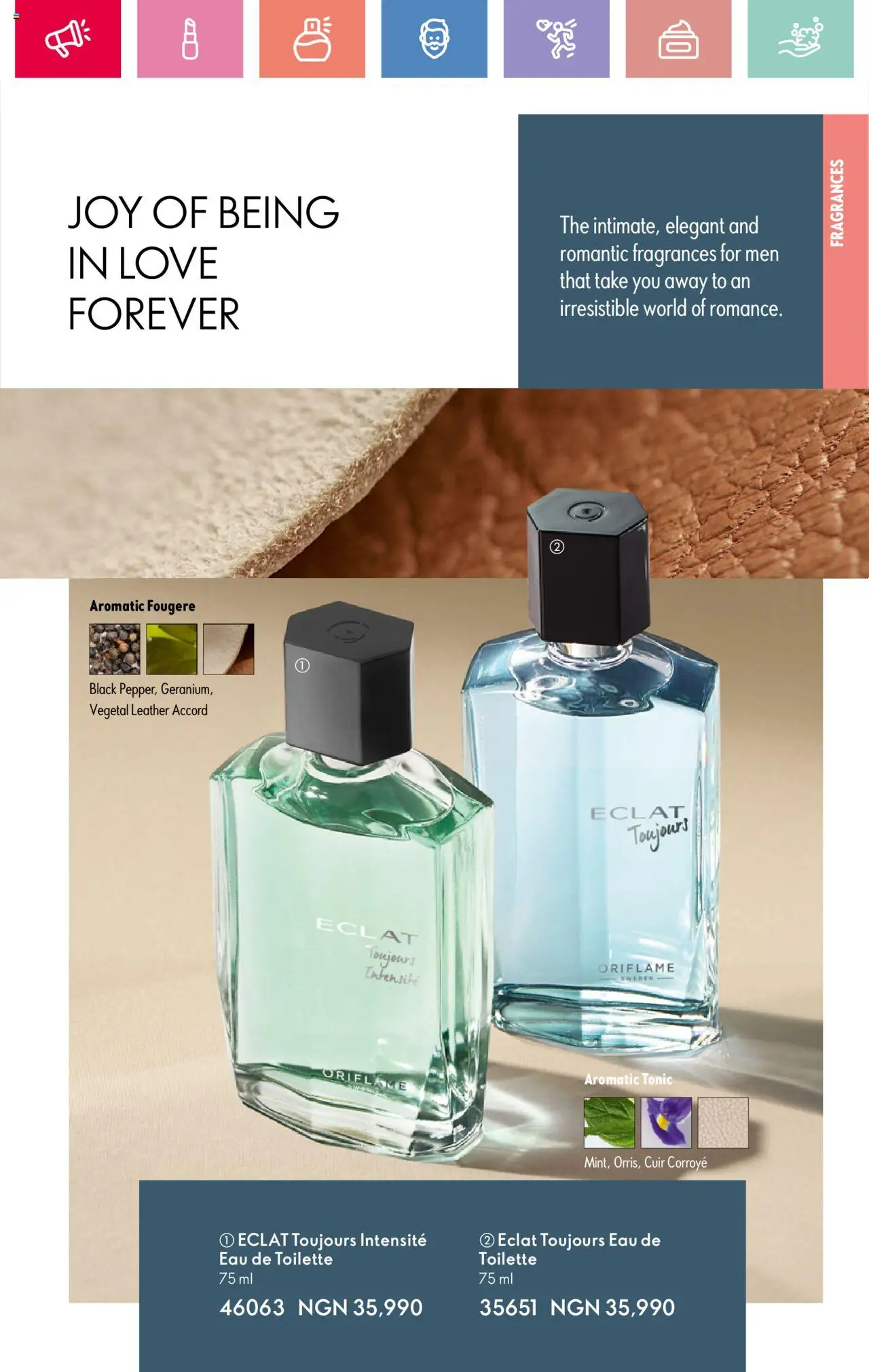 Oriflame -Catalogue valid from 01.04.2025 | Page: 41 | Products: Eau de toilette