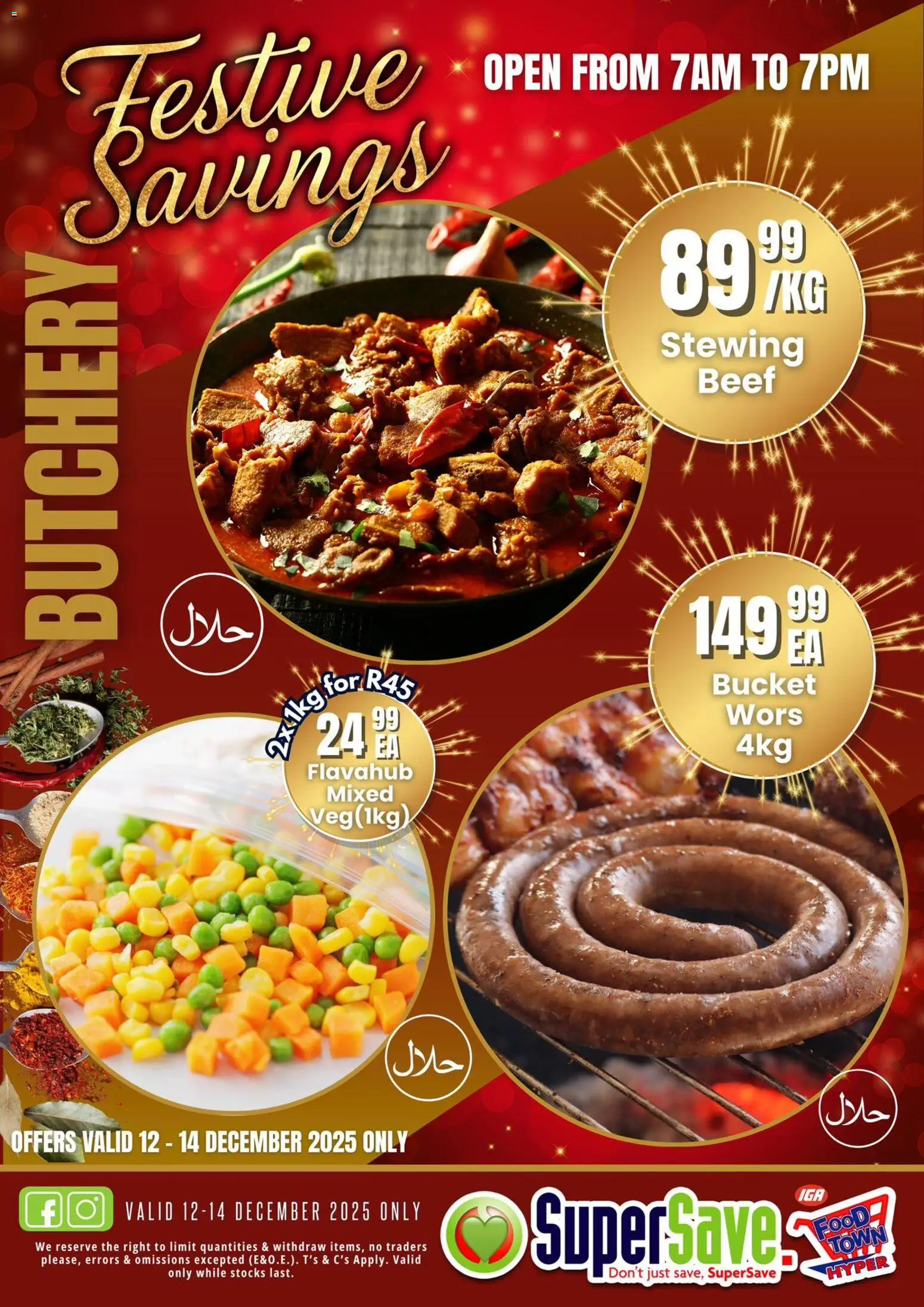 New Super Save catalogue – valid from 12.12.2025 | Page: 3 | Products: Beef