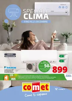 Anteprima del volantino Comet Clima catalogo valido a partire dal 15.11.2025