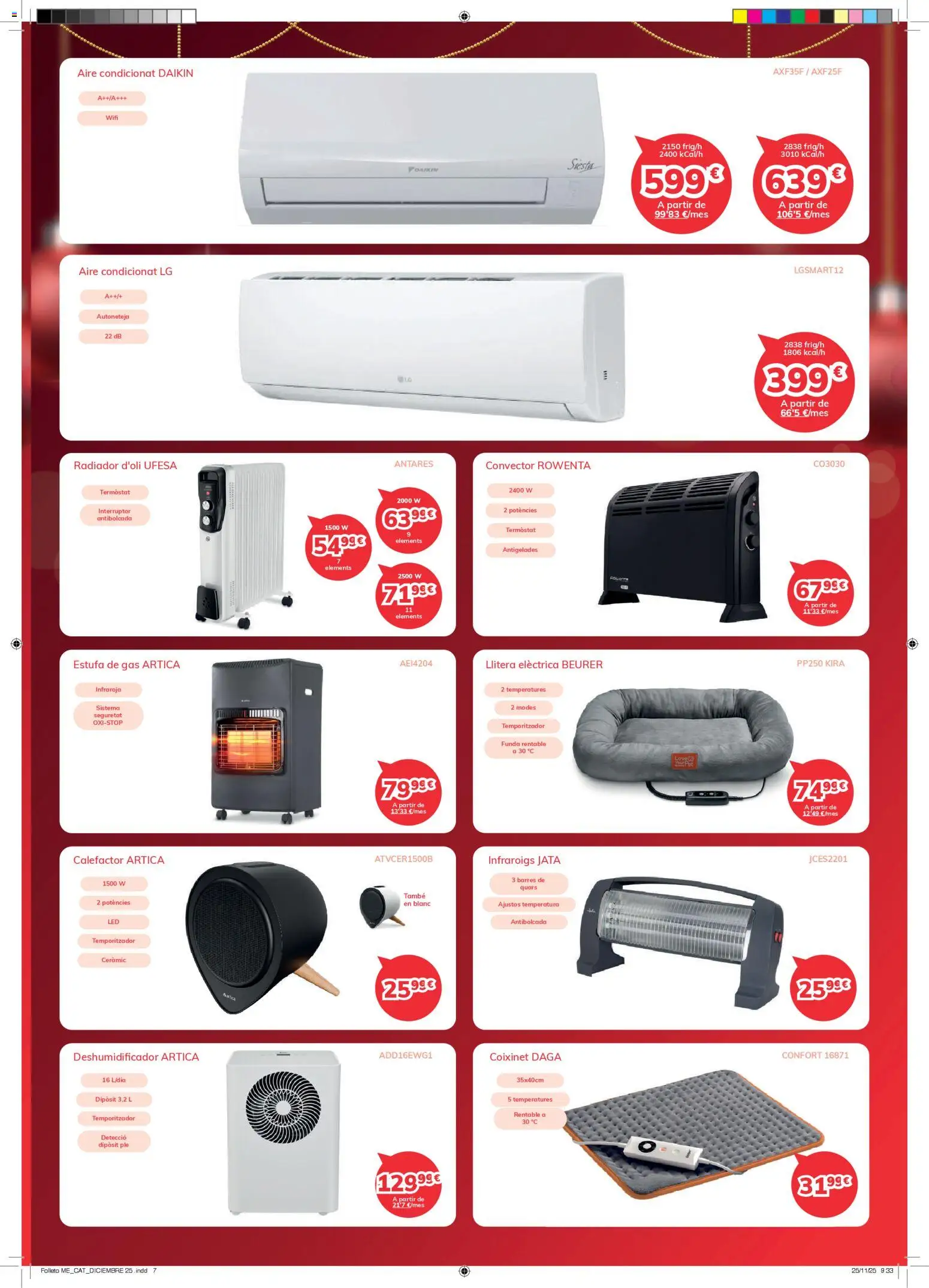 Mi Electro folleto Catalan │ válido desde el 01.12.2025 | Página: 7 | Productos: Funda, Radiador